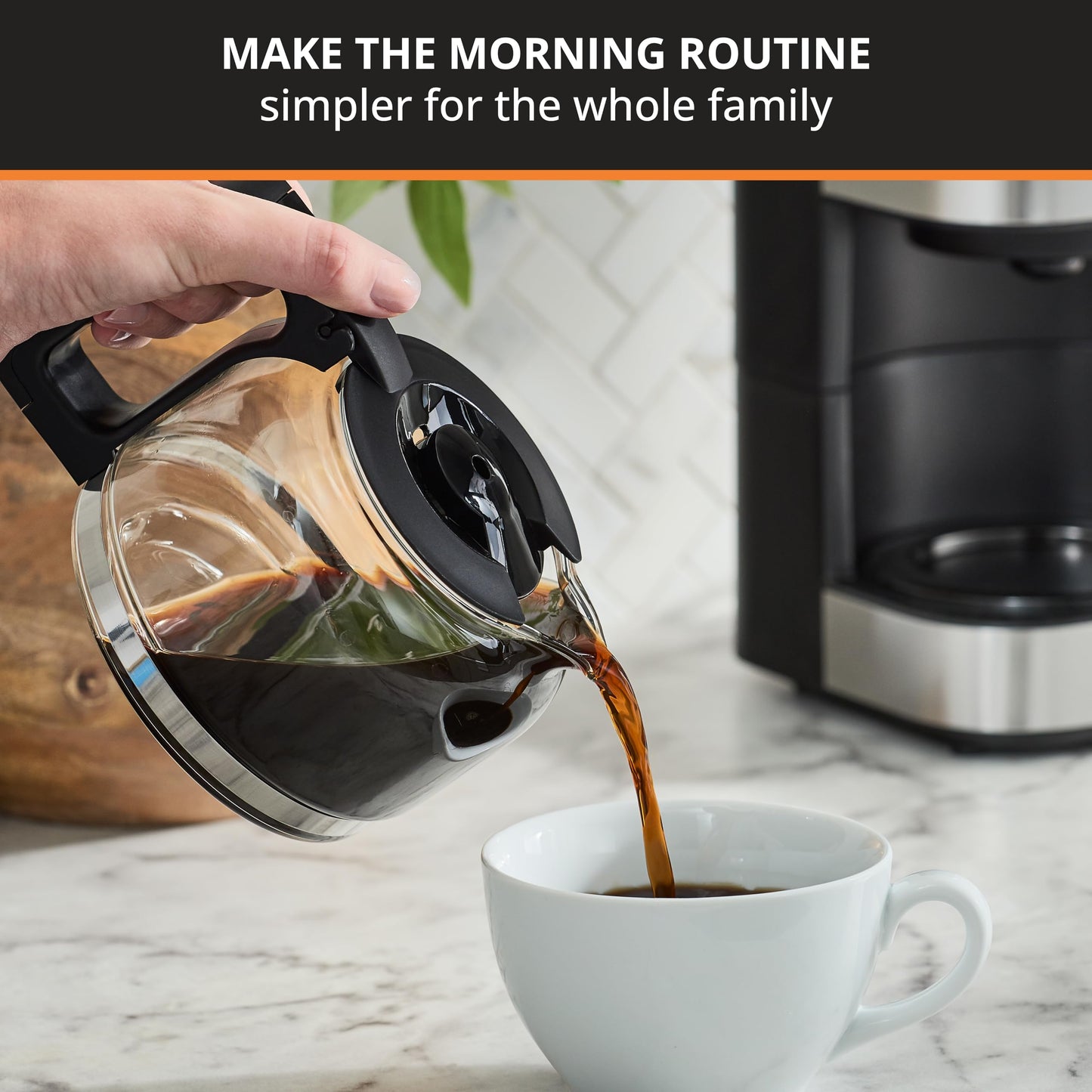 KRUPS Newer Model Drip Coffee Maker, 10-Cup, Silver