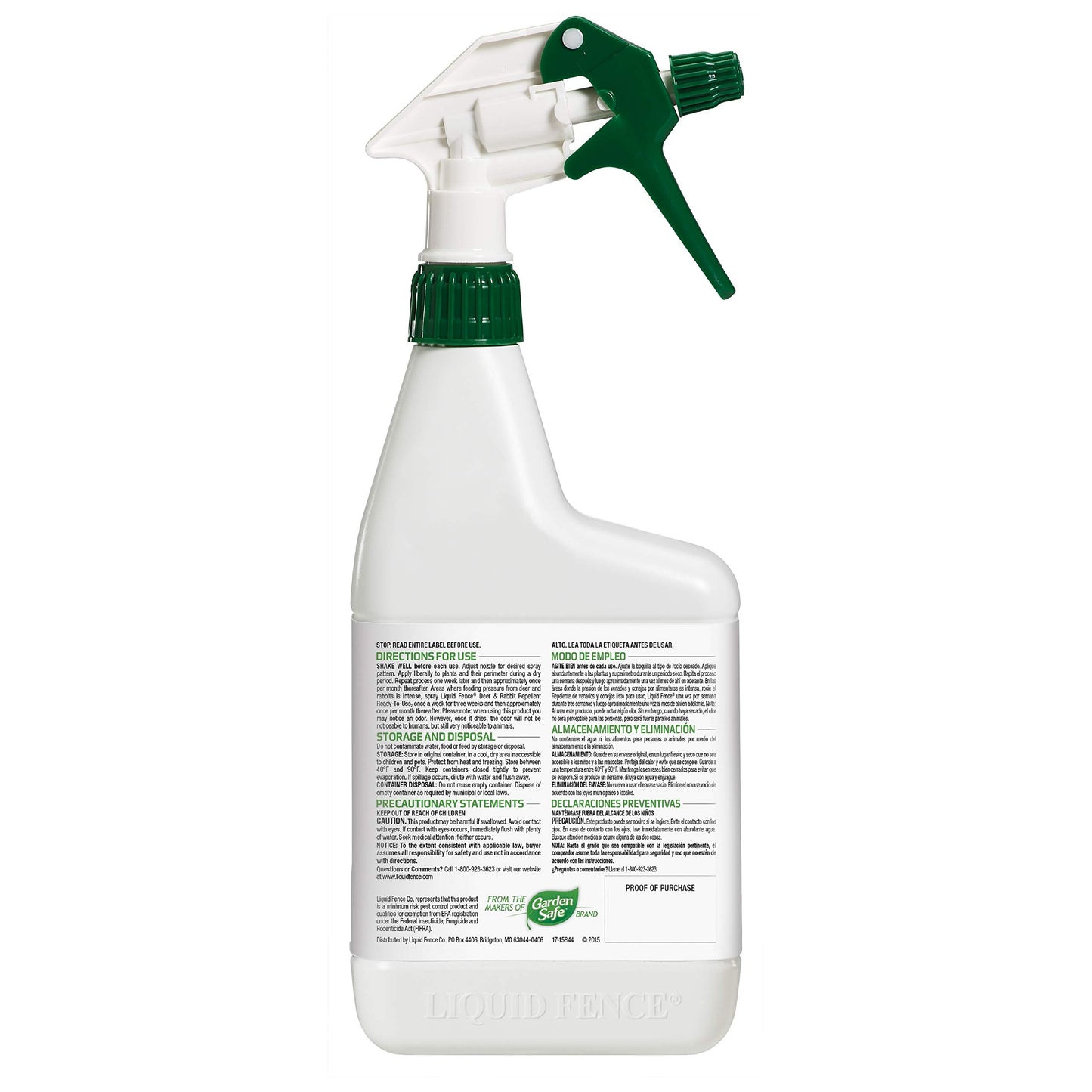 Concentrated Deer Repellent - Bobbex | Deer, Elk, and Moose Deterrent Concentrate (2.5 gal.) YF-43QX-BOCA
