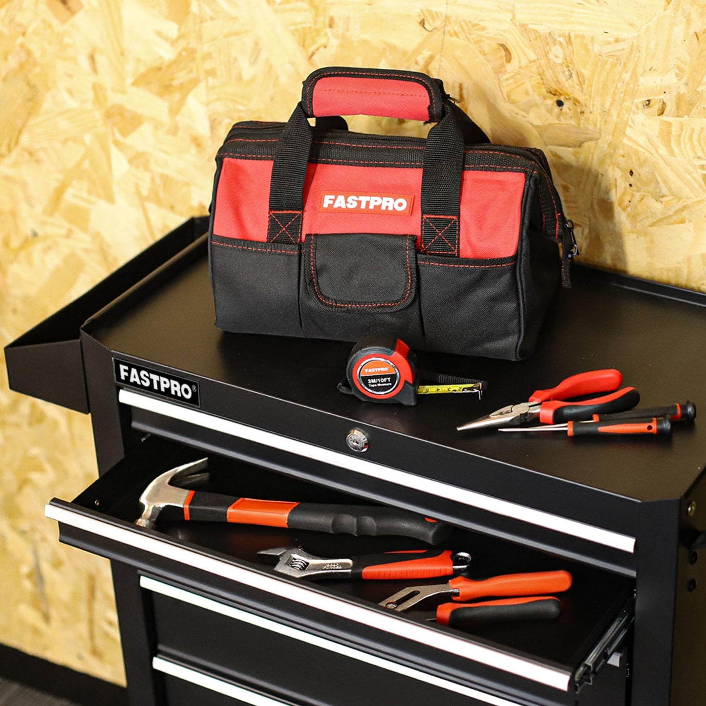 FASTPRO 220-Piece Home Tool Set, Household Repairing Tool Kit