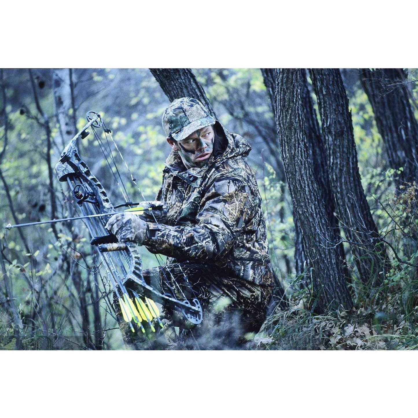 EAmber Camouflage Hunting Gloves Full Finger/Fingerless Gloves Pro Anti-Slip Camo Glove Archery Accessories Hunting Outdoors