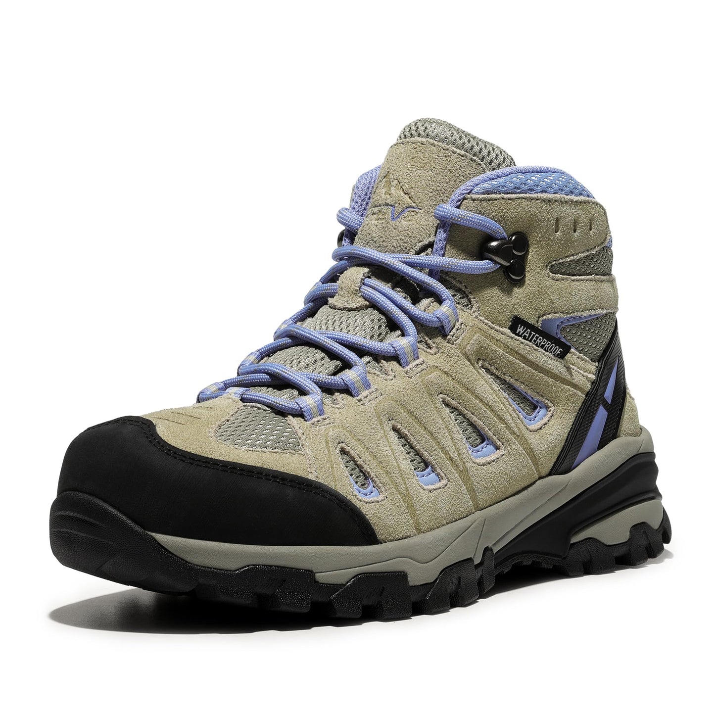 NORTIV 8 Women's Waterproof Hiking Boots Outdoor Trekking Camping Trail Hiking Boot