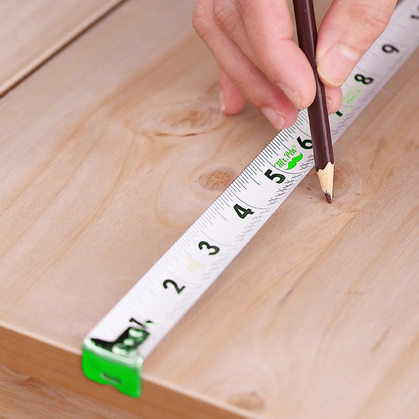 Mr. Pen 25-Foot Steel Retractable Tape Measure with Easy Read Fractions