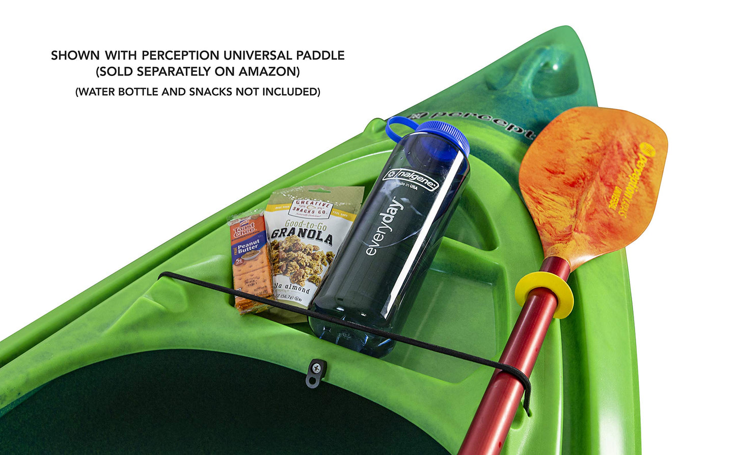 Perception Flash 9.5 | Sit Inside Kayak | Rod Holders and Rear Storage | 9' 6"