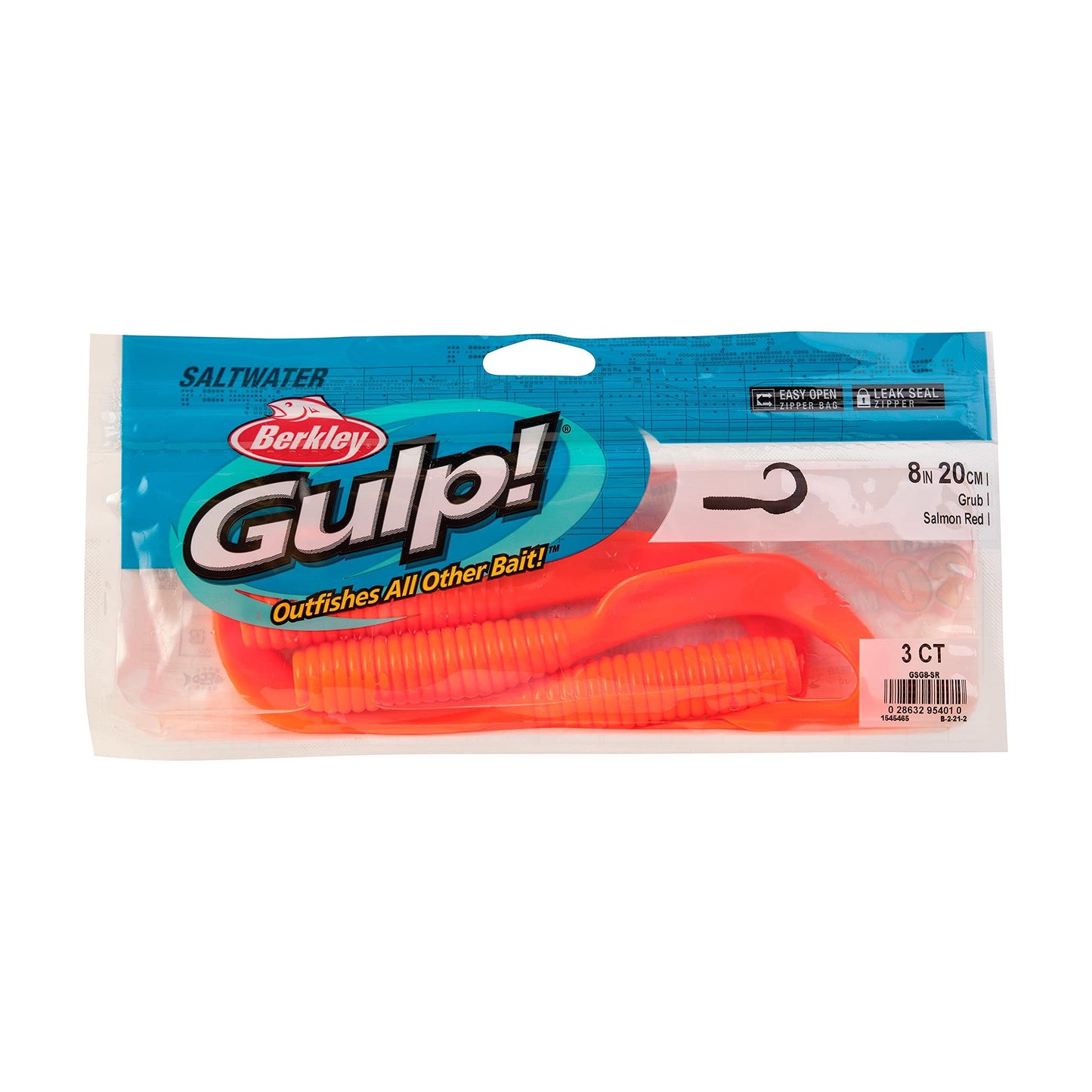 Berkley Gulp! Grub Saltwater Fishing Soft Bait