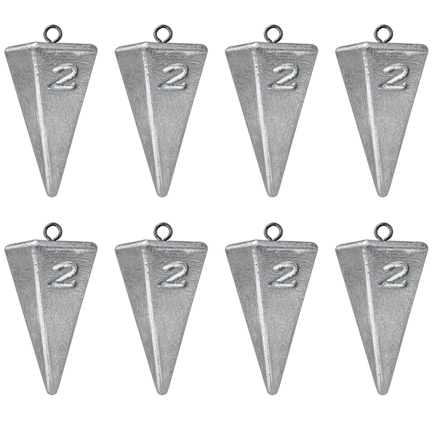 Fishing Weights Sinkers Pyramid Sinkers Surf Fishing Sinkers for Saltwater Fishing Gear Tackle 1oz 2oz 3oz 4oz 5oz 6oz 8oz 10oz 12oz 14oz 16oz