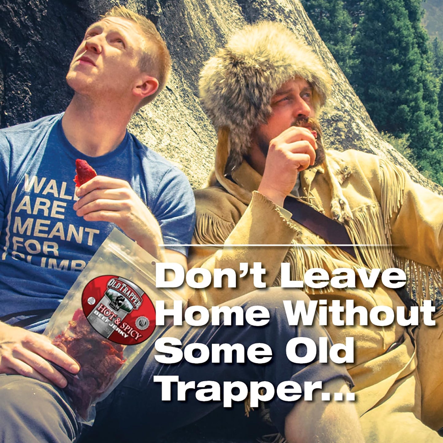 Old Trapper Beef Jerky, Old-Fashioned 10-Ounce Bag, Tender Meat Snacks for Lunches or Between Meals, 11 Grams of Protein, Zero Grams of Fat, and 70 Calories per Ounce (Pack of One)