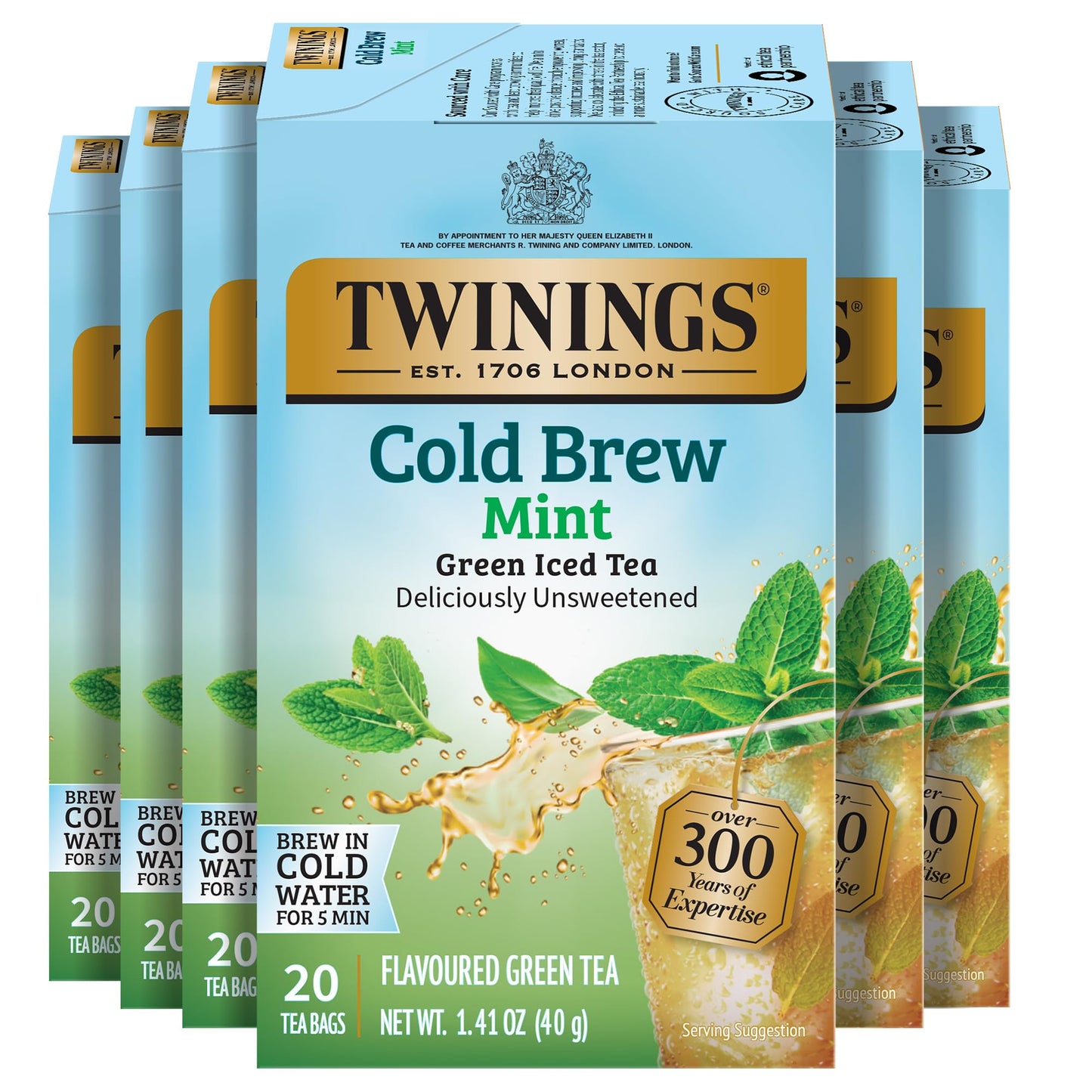 Twinings English Breakfast Black Tea Individually Wrapped Bags, 100 Count (Pack of 1), Smooth, Flavourful, and Robust, Caffeinated, Enjoy Hot or Iced, 100 Teabags