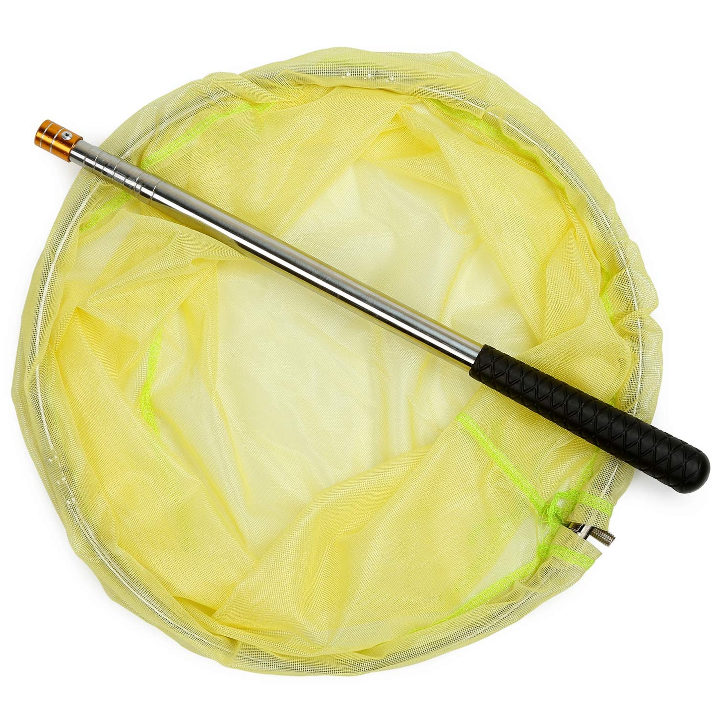 RESTCLOUD Bait Net and Fishing Landing Net with Telescoping Pole Handle Extends to 59 inches