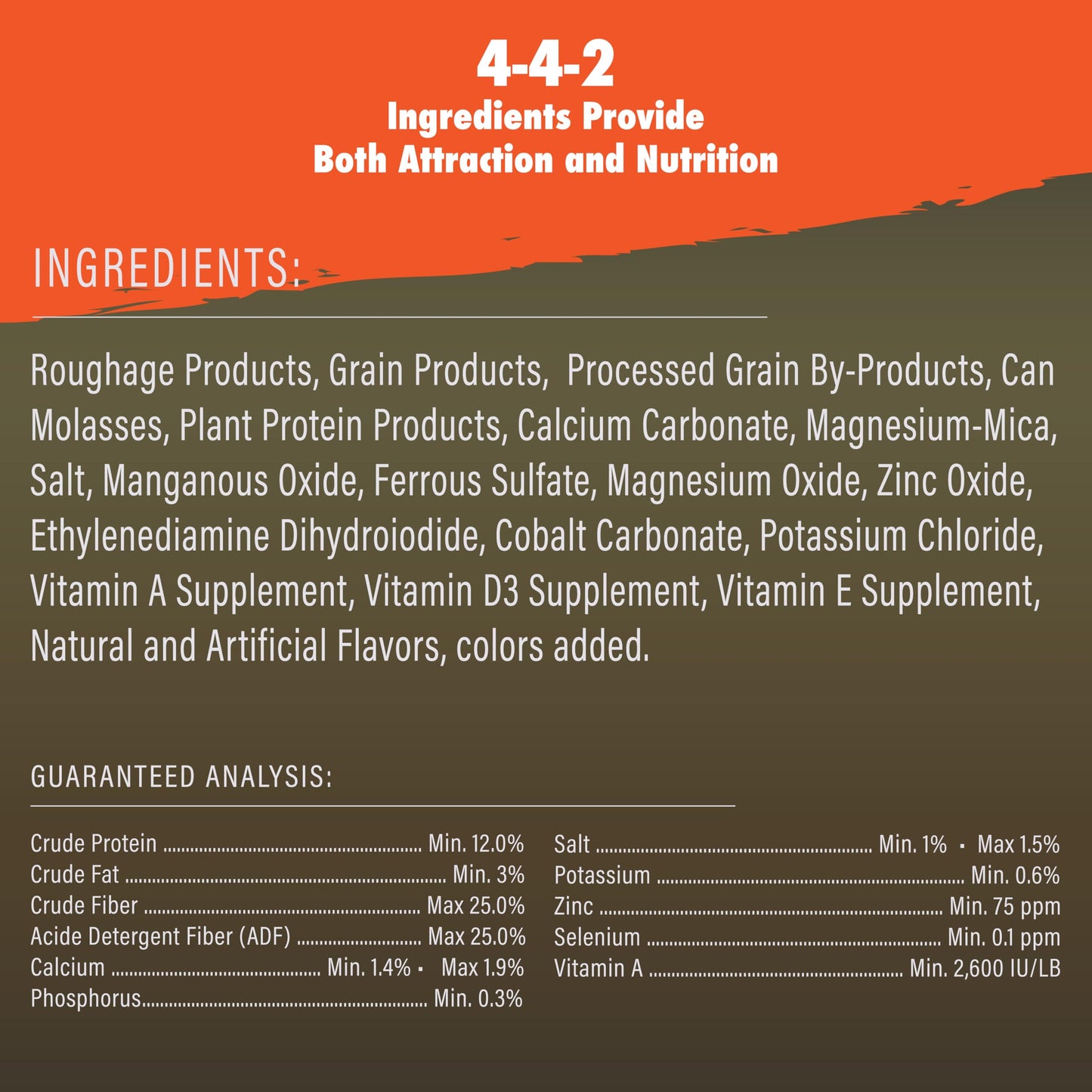 Herron Outdoors 4-4-2 Protein Pellets, Whole Corn & Blaze Orange- Deer Attractants for Whitetail Deer, and Feed Bait for All Hunters All Seasons- 5Ibs