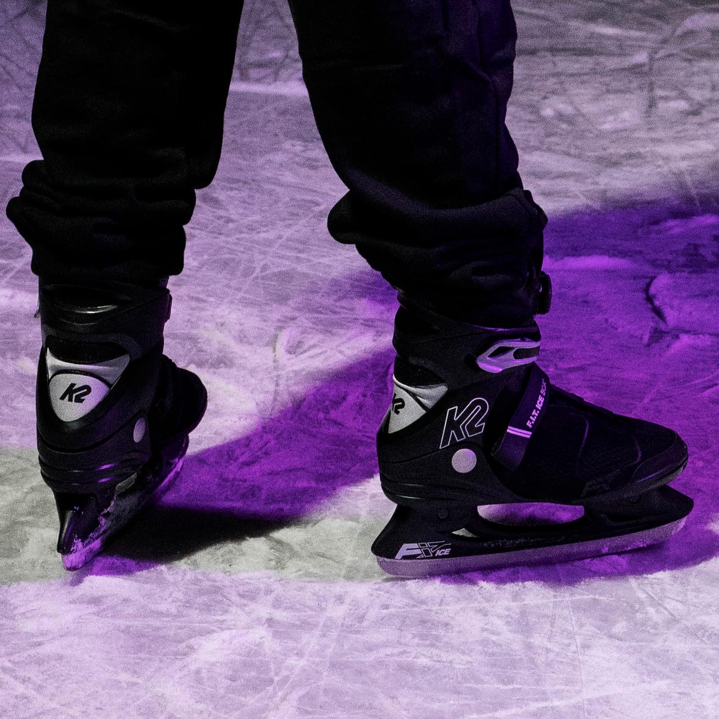 K2 F.I.T. Ice Boa Mens Ice Skates 2022 - Gray / 11.0