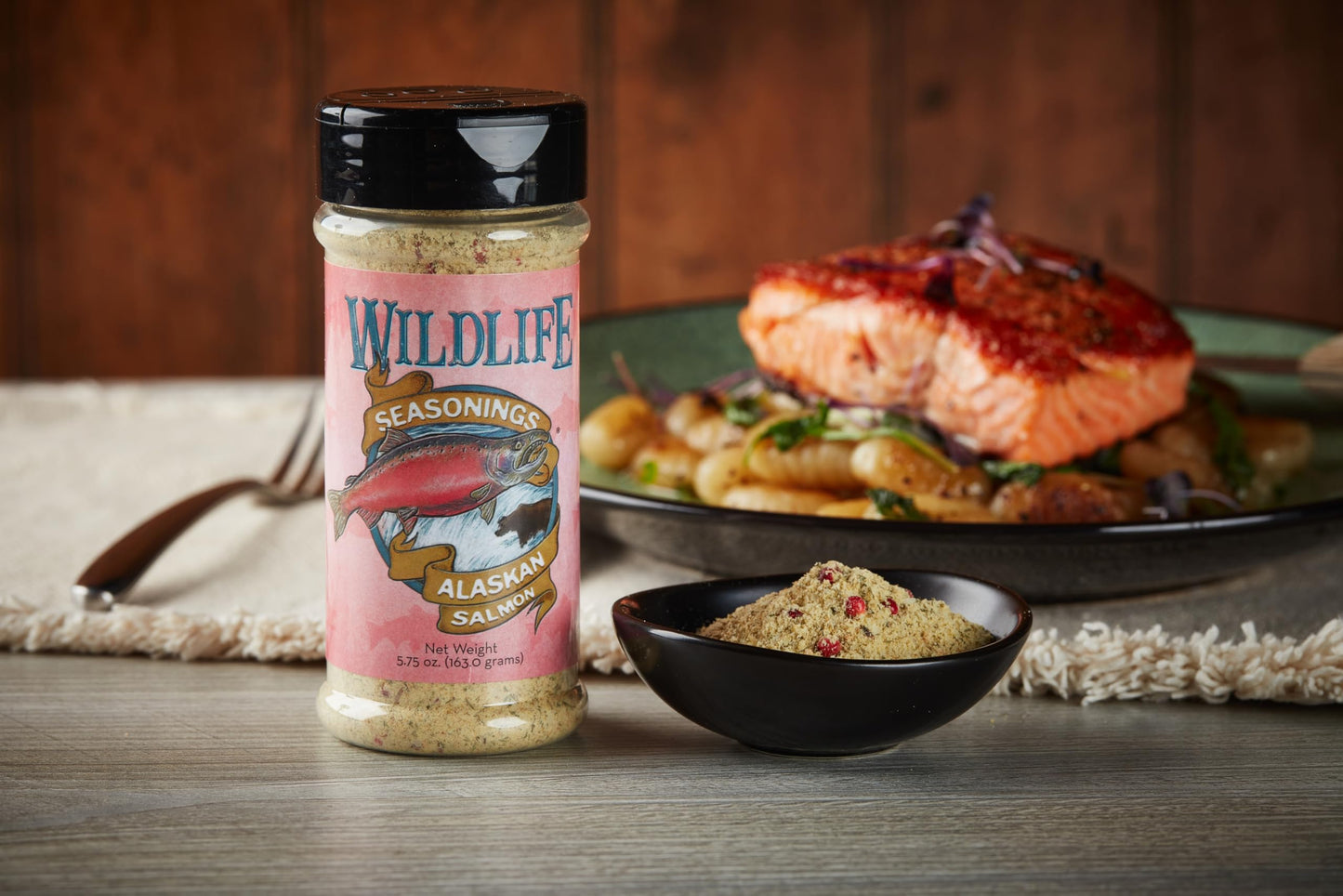 Wildlife Seasonings Alligator Bayou Cajun – Spicy Cajun Meat Seasoning & Grilling Dry Rub – Bold Beef, Chicken, Seafood & Stuffing Seasoning – Perfect Southern Flavor Blend for Authentic Bayou