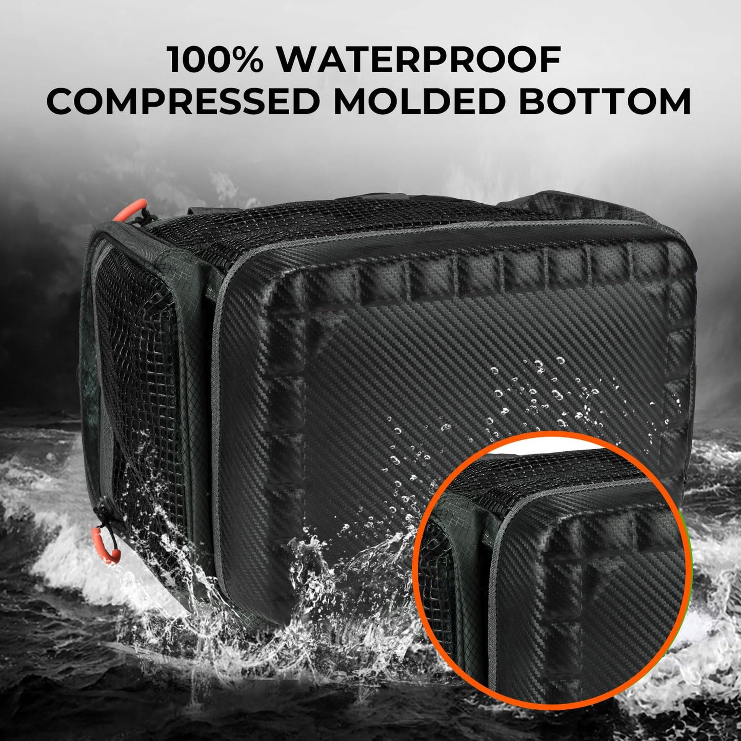 KastKing Fishing Gear & Tackle Bags - Saltwater Resistant Fishing Bags - Fishing Tackle Storage Bags