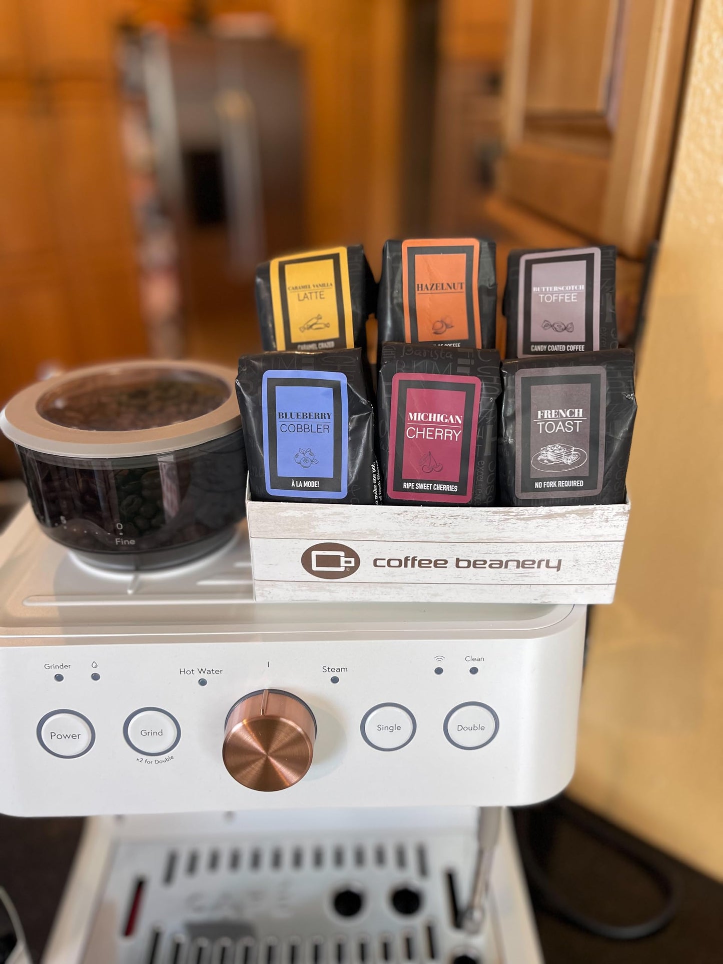 Indulgent Coffee Selection Gift Box | 100% Specialty Arabica Coffee | 12 Sample Bags of Medium Roast Ground Coffee