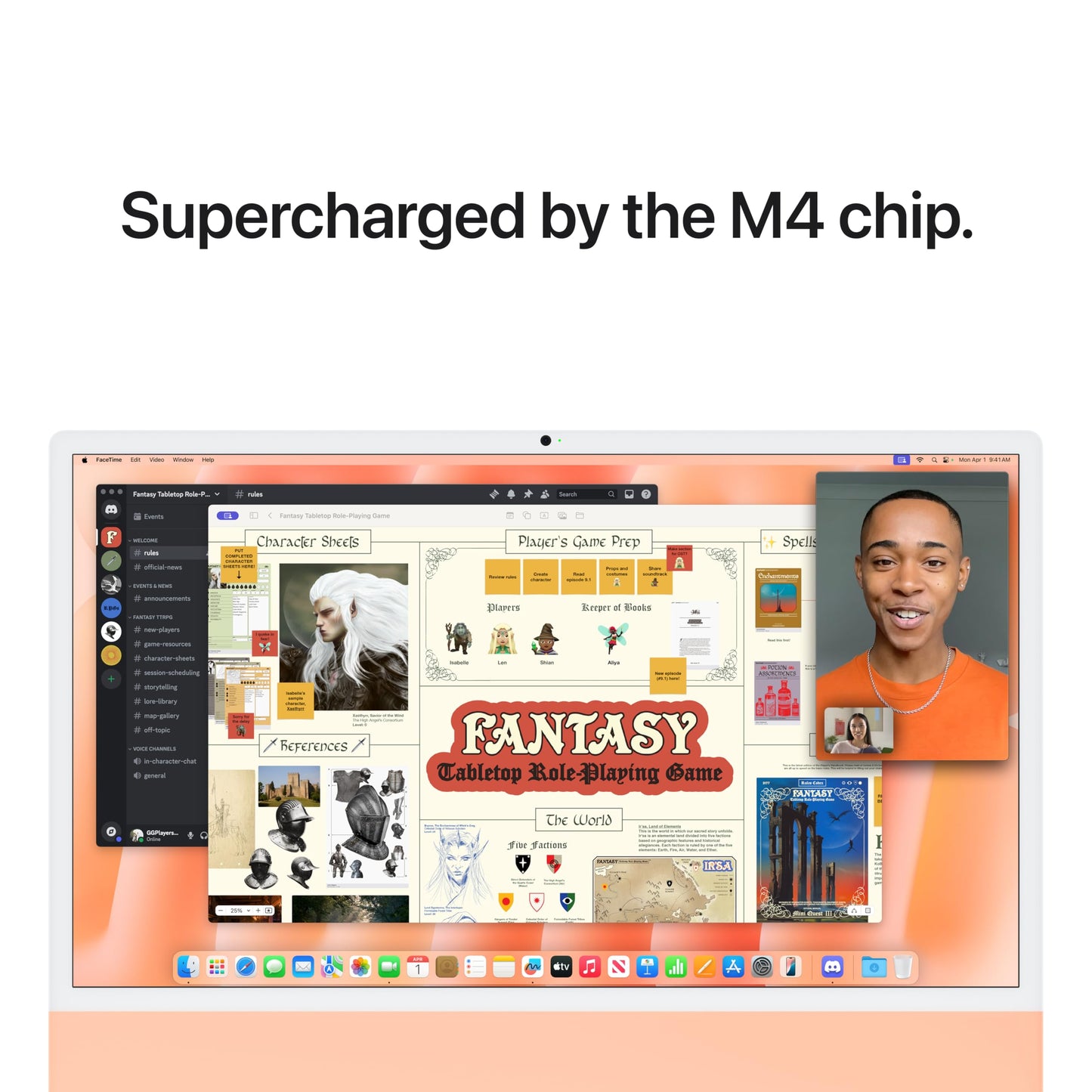 Apple 2024 iMac All-in-One Desktop Computer with M4 chip with 10-core CPU and 10-core GPU: Built for Apple Intelligence, 24-inch Retina Display, 16GB Unified Memory, 256GB SSD Storage; Orange