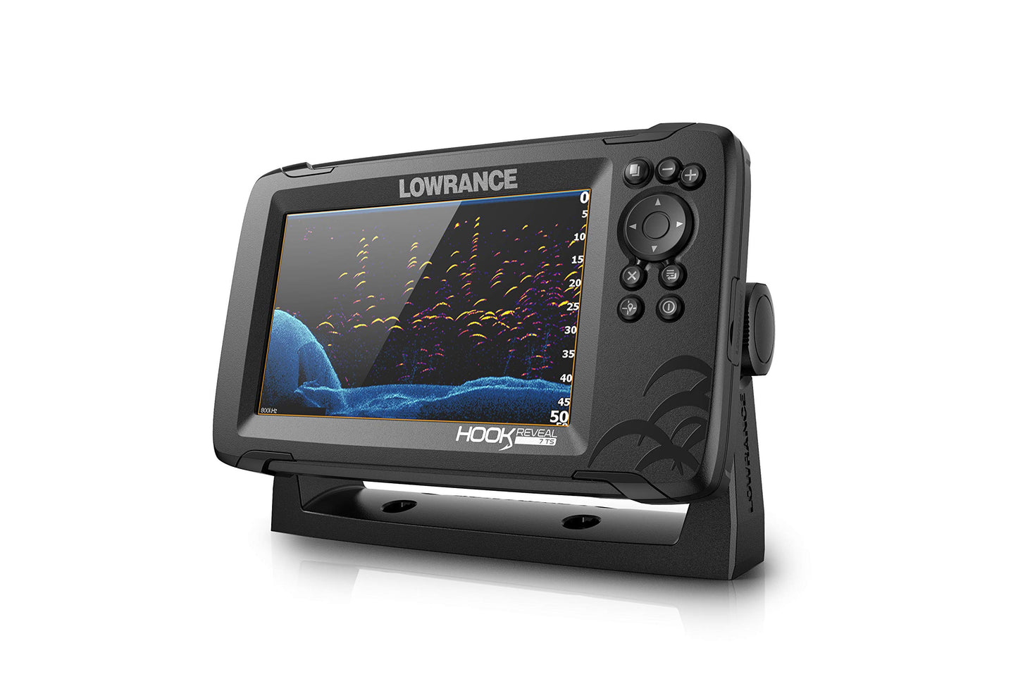 Lowrance HOOK Reveal 5", 7" and 9" Fish Finders with Transducers