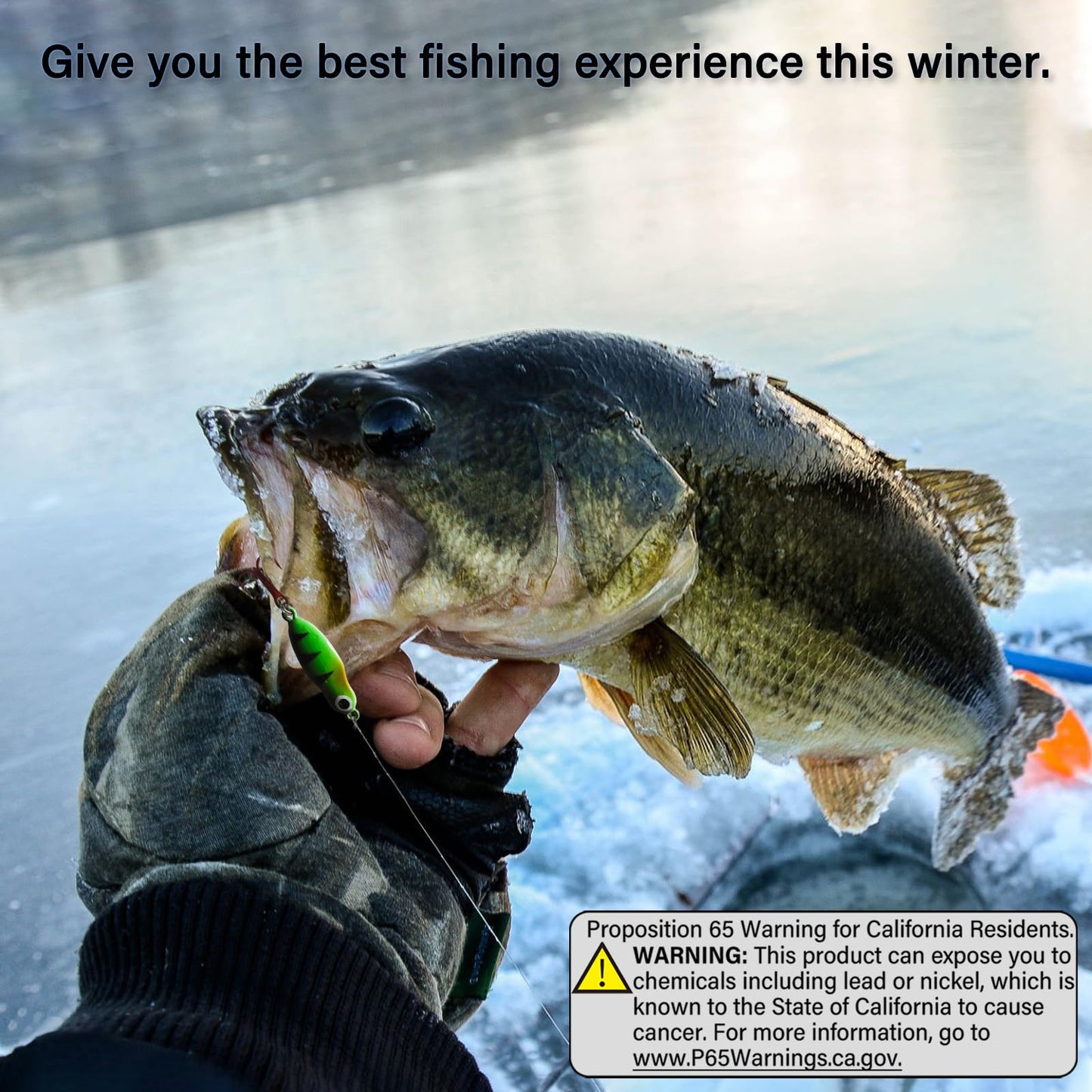Ice Fishing Jigs Luminous Ice Fishing Lures Glowing Jig Gear Winter Fishing Jigging for Crappie Pike Panfish Walleye Perch Bluegill 6pcs/20pcs