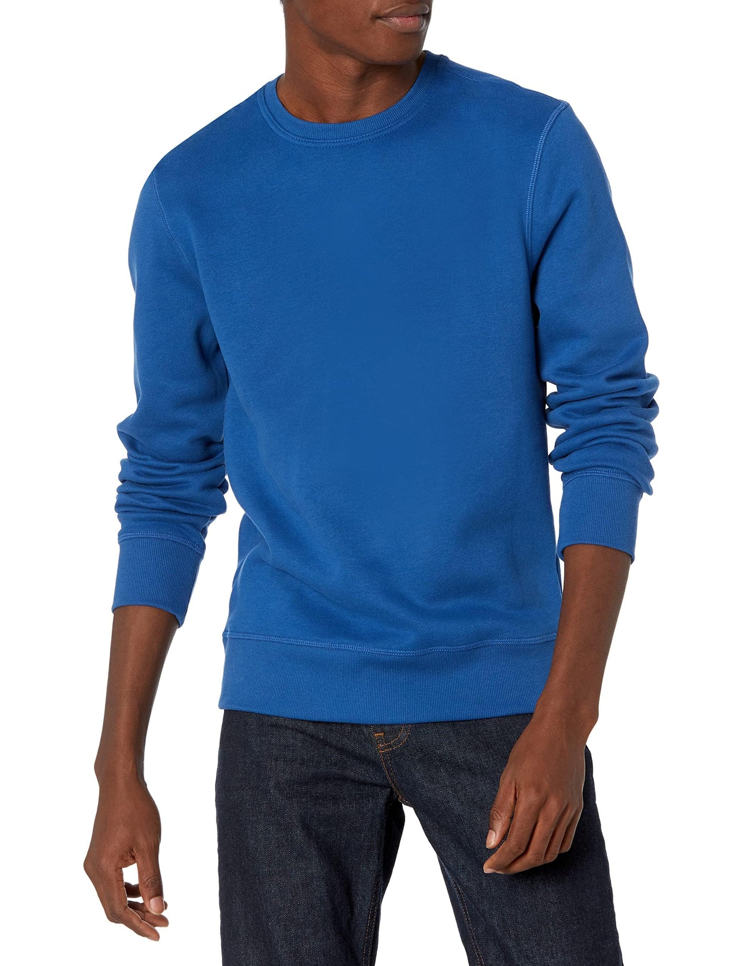 Amazon Essentials Men's Fleece Crewneck Sweatshirt (Available in Big & Tall)