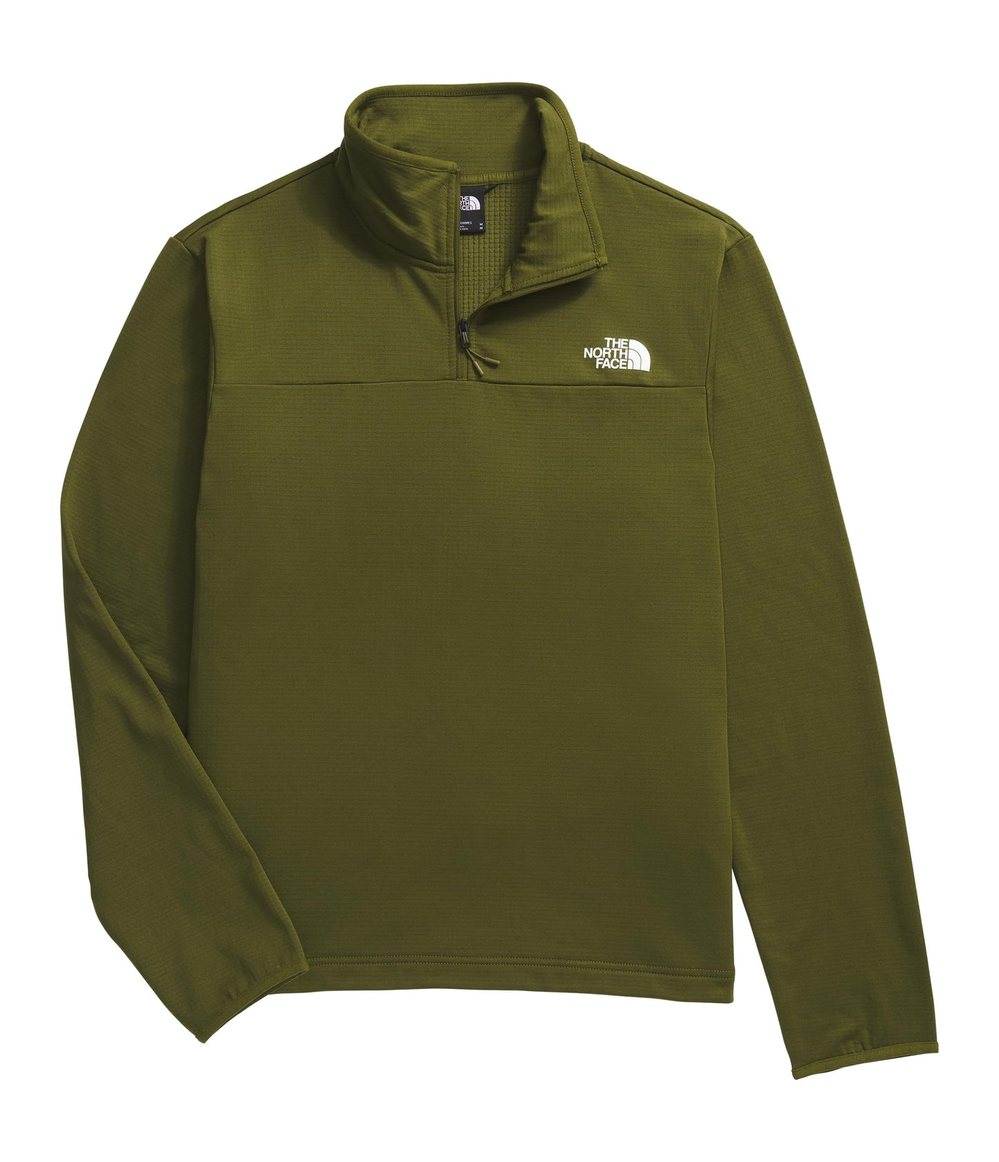 THE NORTH FACE Men's Cedar Trail Grid Fleece Quarter Zip Jacket | Cold Weather Top With Durable, Reinforced Bindings