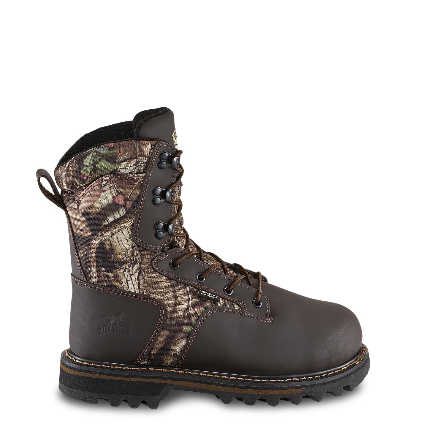 Irish Setter, Gunflint II, Men’s, 10", Waterproof, Hunting Boot, Mossy Oak Break-up Infinity