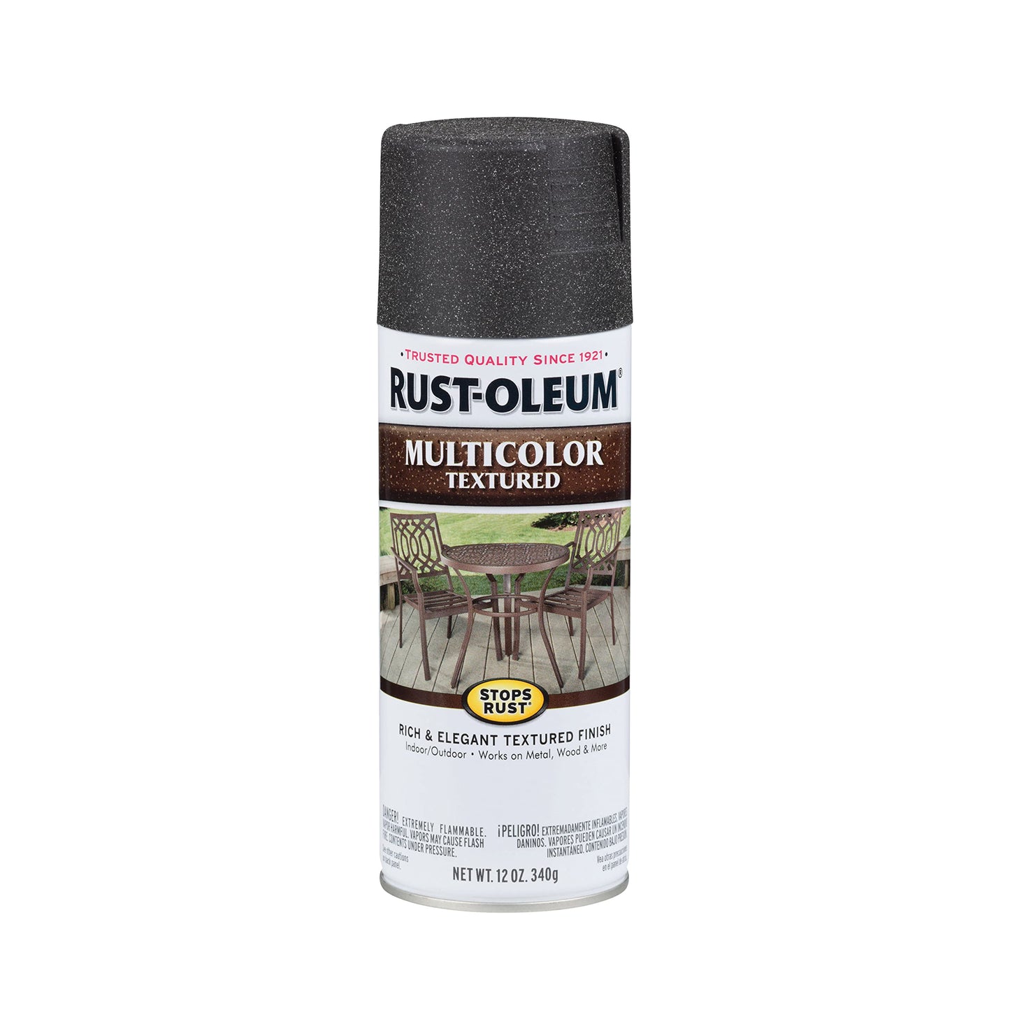 Rust-Oleum 223524-6PK Stops Rust Multi-Color Textured Spray Paint, 12 oz, Desert Bisque, 6 Pack, Beige