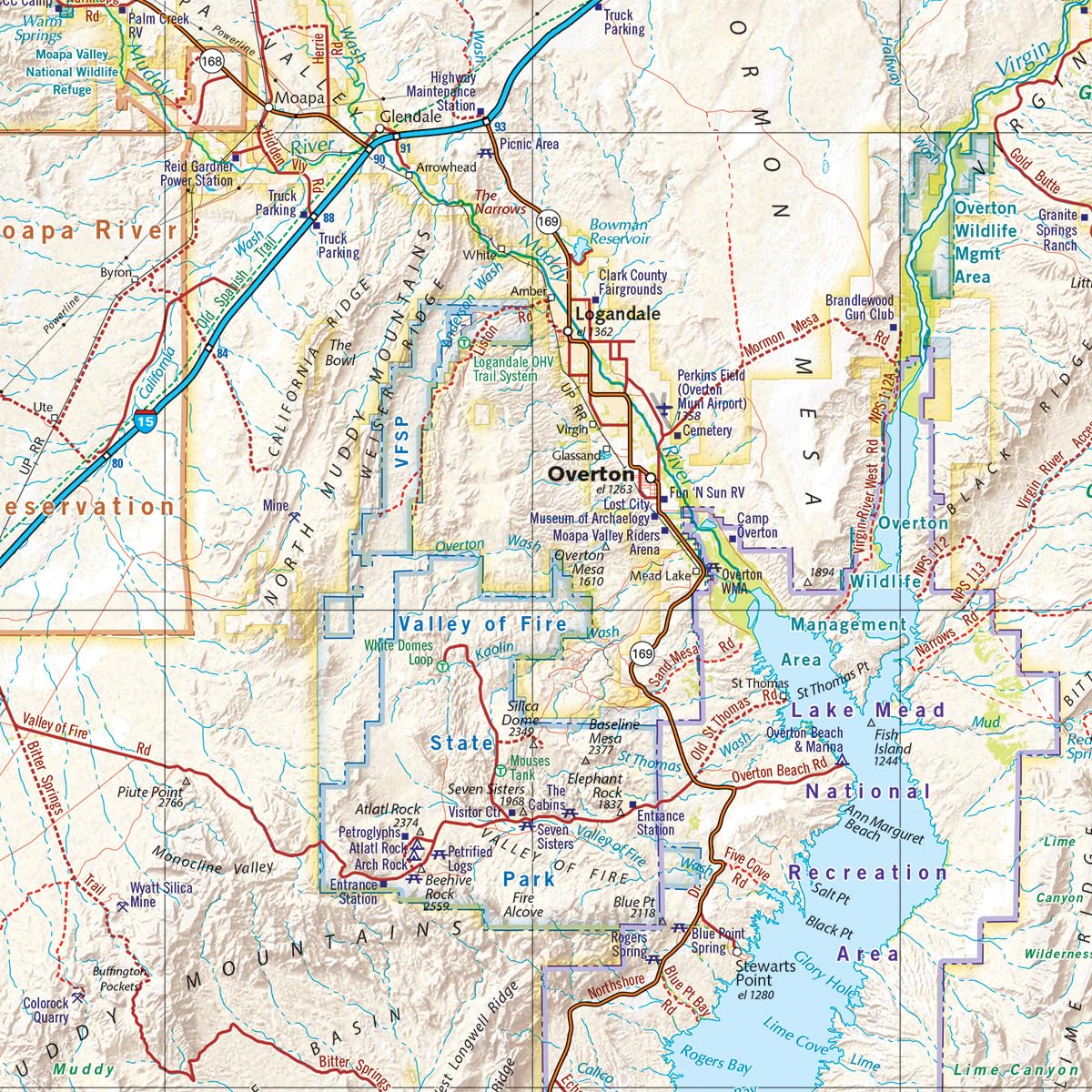 Nevada Road and Recreation Atlas - 8th Edition, 2021 (Benchmark)