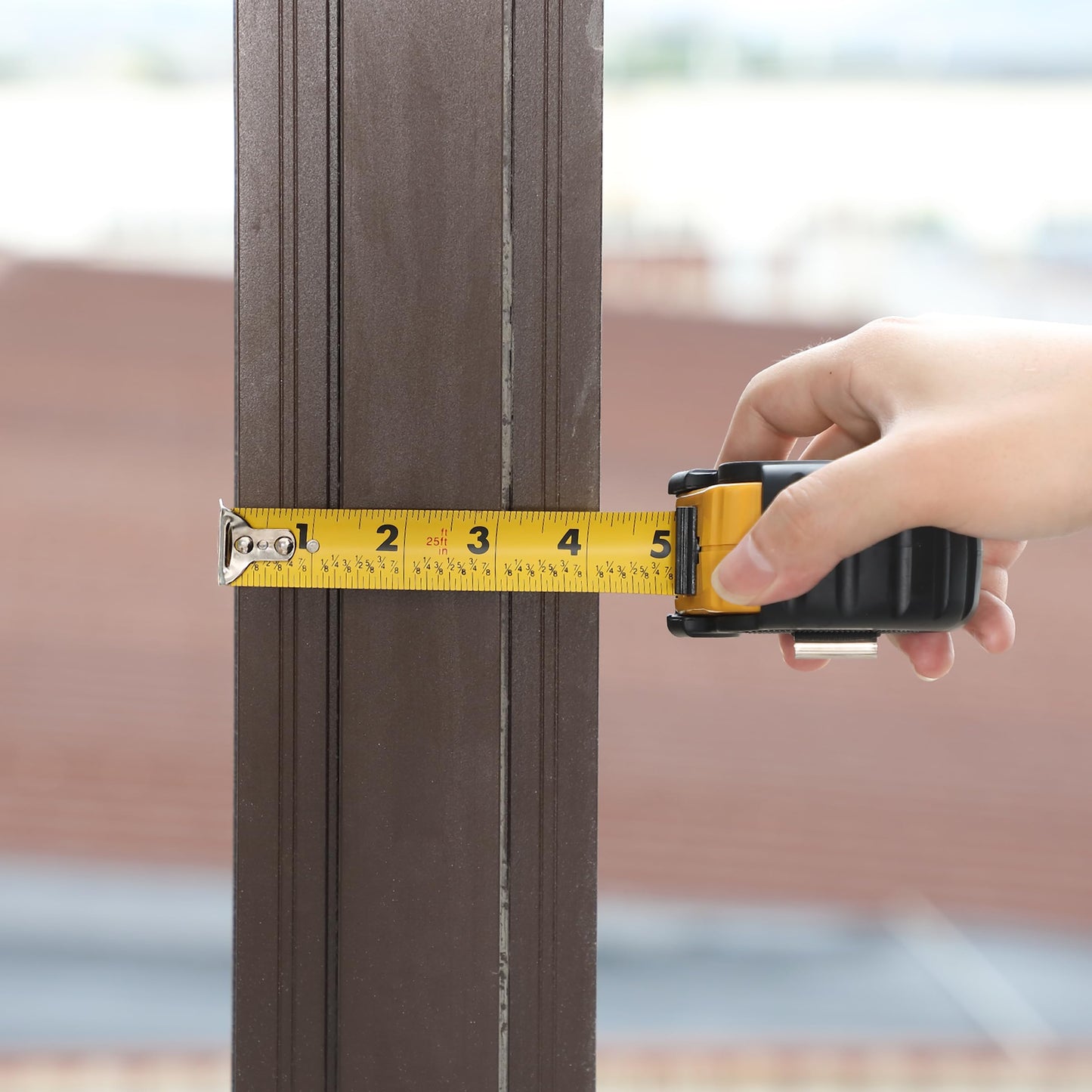 Mr. Pen 25-Foot Steel Retractable Tape Measure with Easy Read Fractions