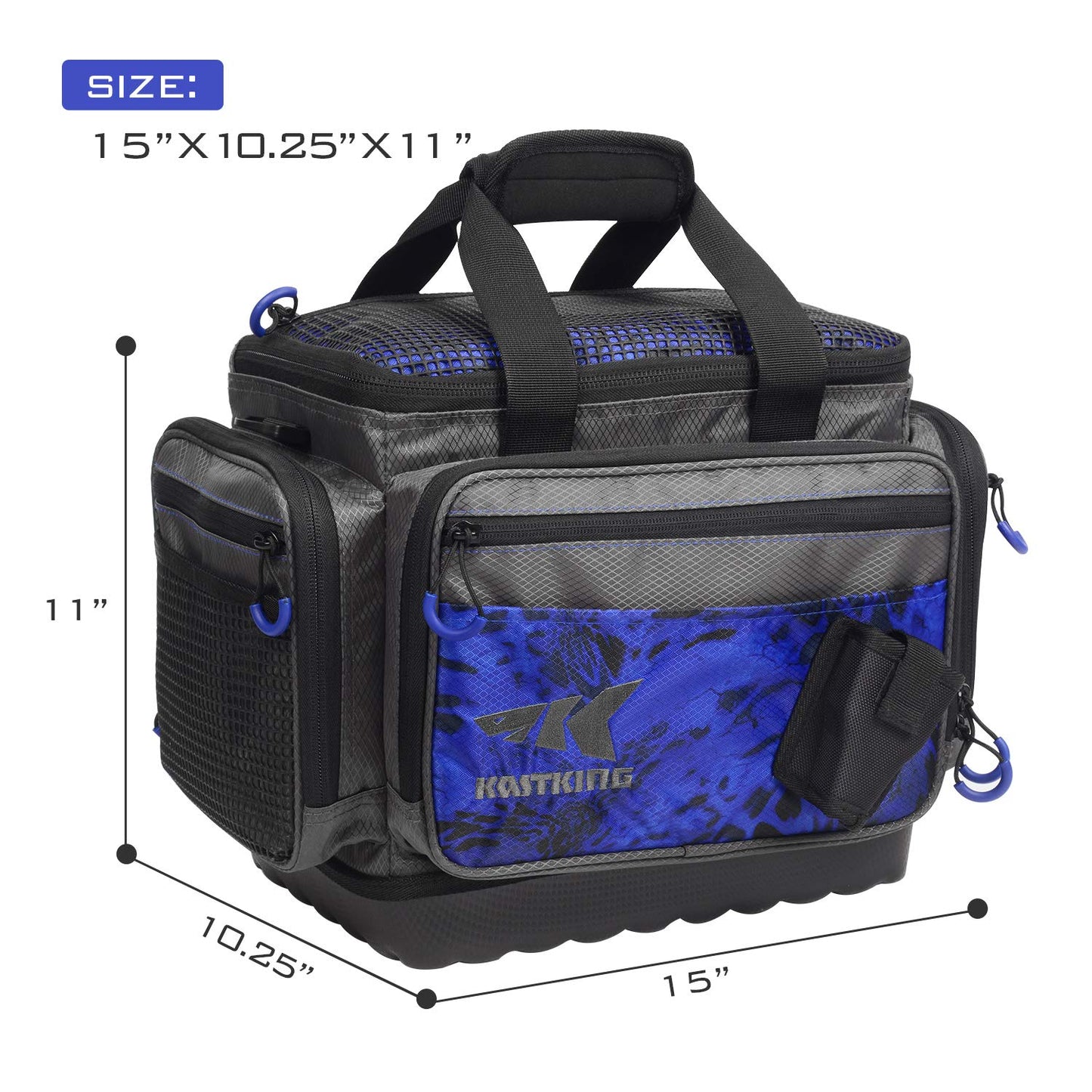 KastKing Fishing Gear & Tackle Bags - Saltwater Resistant Fishing Bags - Fishing Tackle Storage Bags
