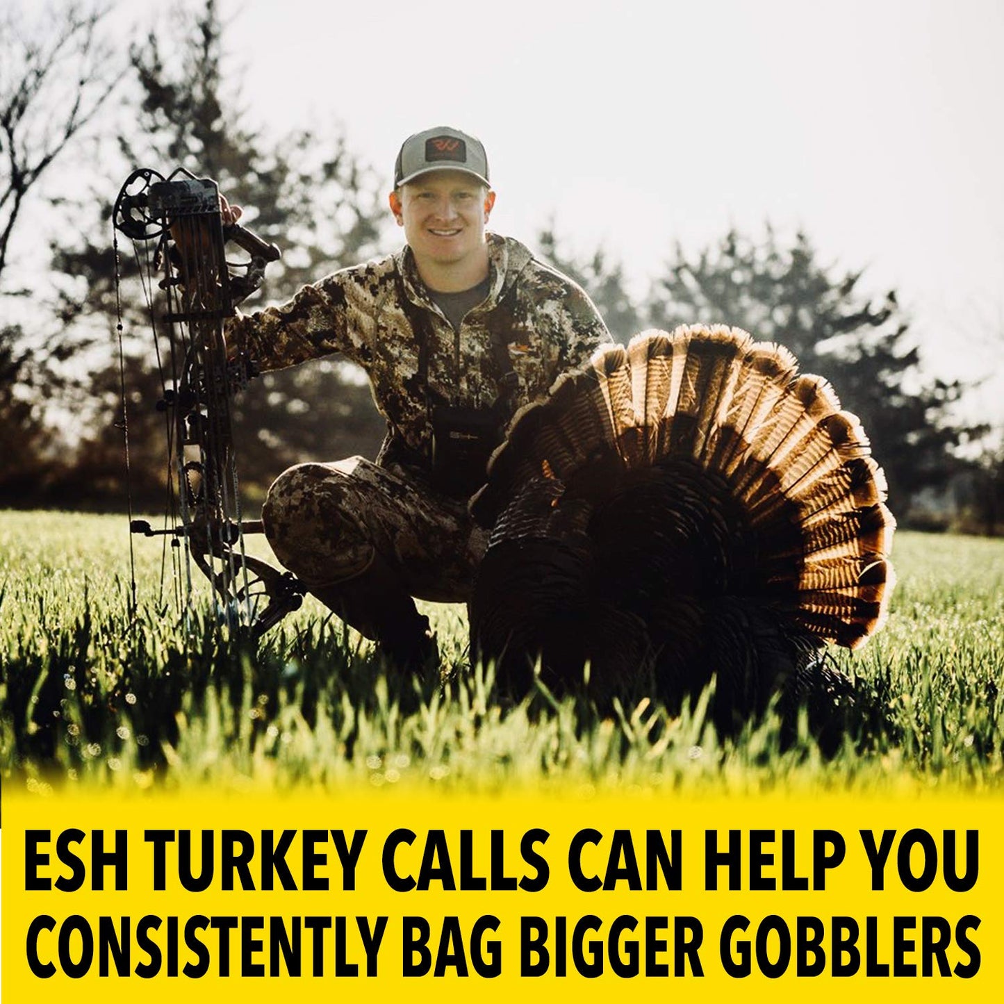 ESH Turkey Mouth Calls – Single or Multi-Pack (2, 3, or 6-Pack) Diaphragm Turkey Calls for Hunting – Variety of Reed Cuts for Realistic Hen Sounds – Perfect for Beginners and Pros