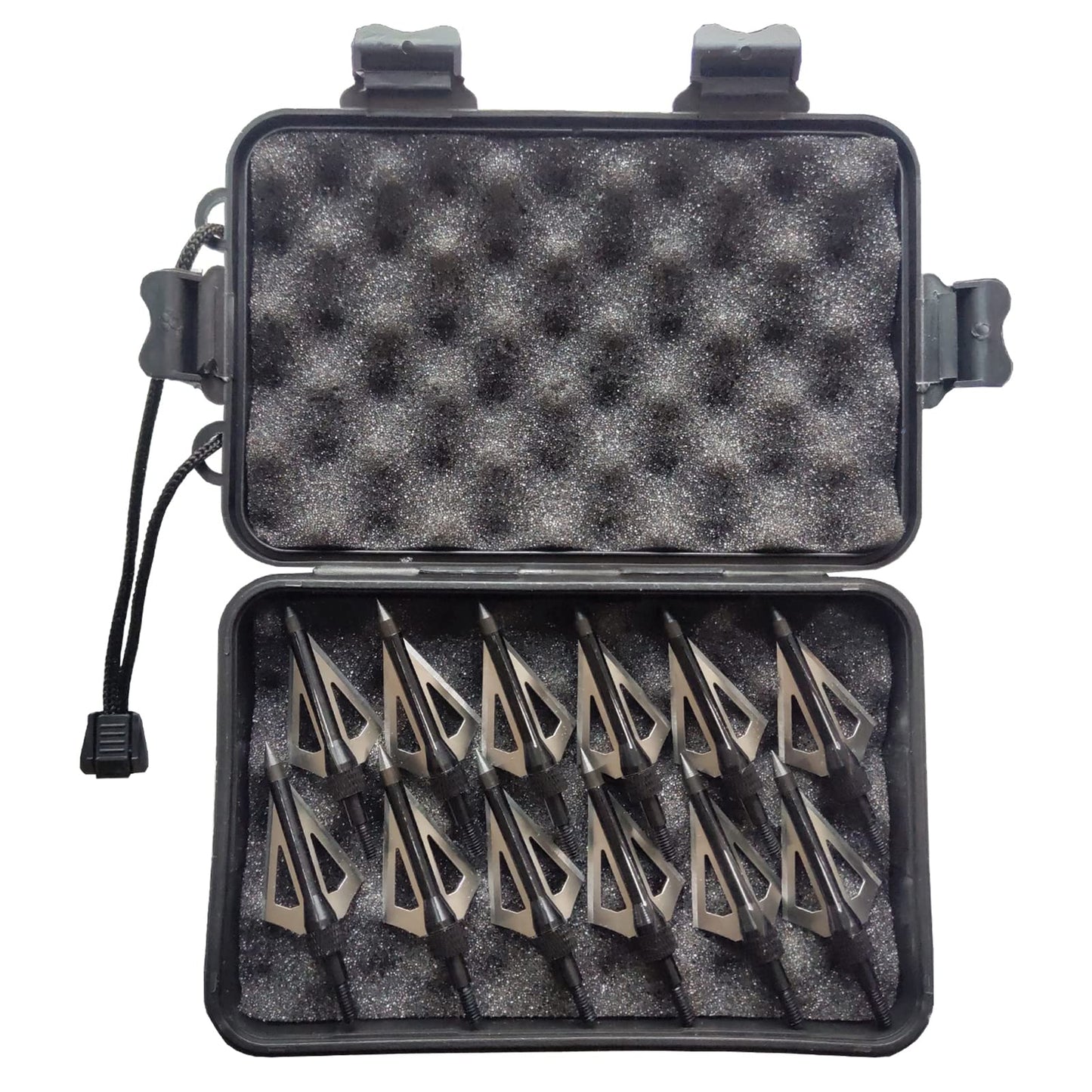 20 22 Inch Crossbow Bolts and Crossbow Broadheads Set Carbon Crossbow Arrows for Hunting and Outdoor Practice, 12pcs Arrows 12pcs Broadheads(24 Pack)