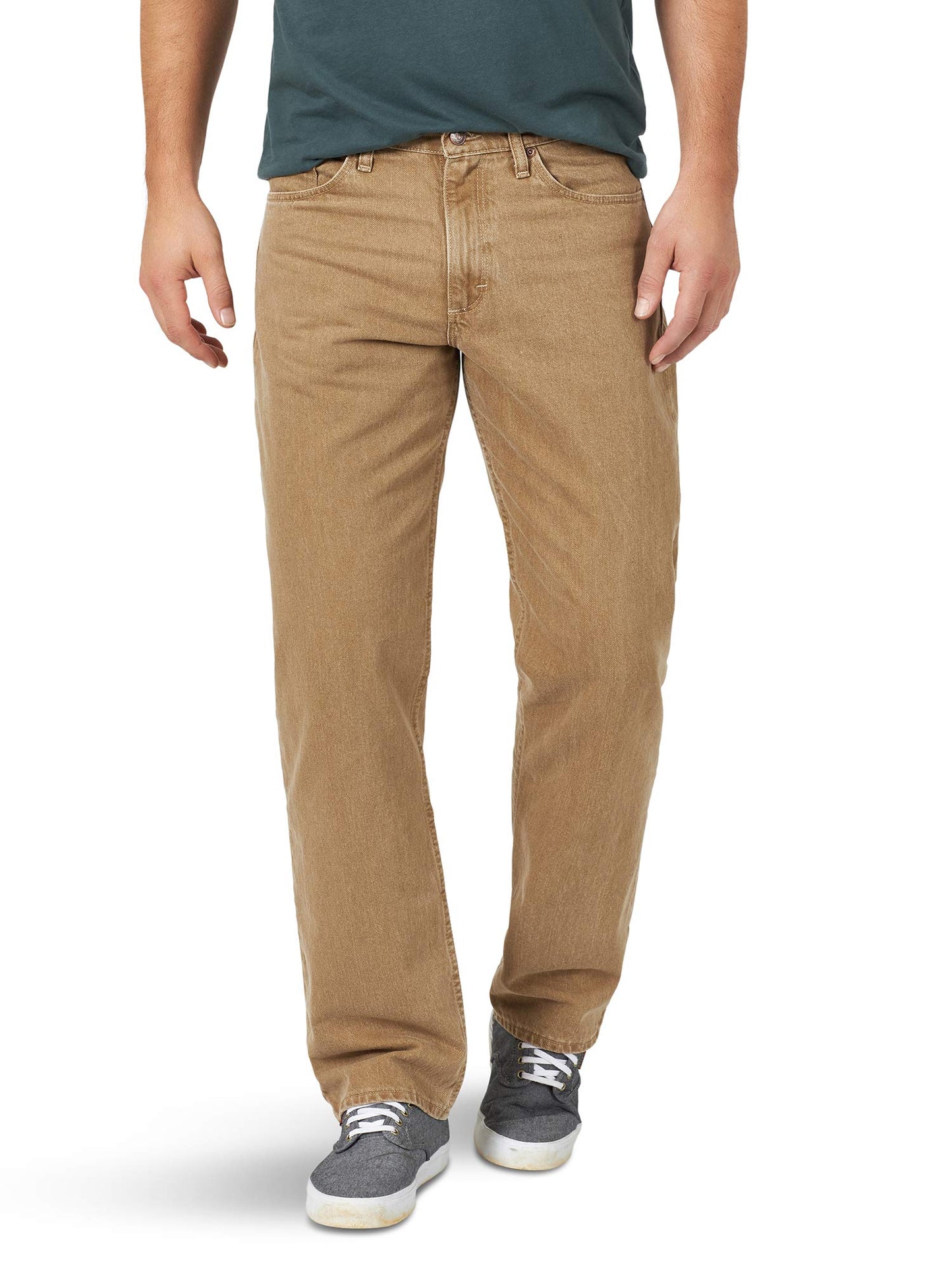 Wrangler Authentics Men's Classic 5-Pocket Relaxed Fit Cotton Jean
