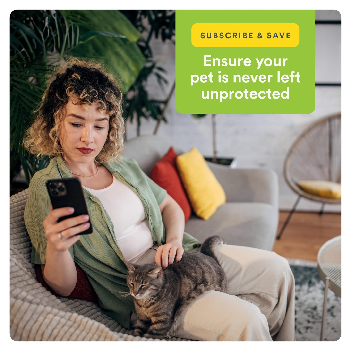 Plus Flea Prevention For Cats, Cat and Kitten Treatment & Control, Small and Large, Fast Acting Waterproof Topical Drops, 4 Month Supply