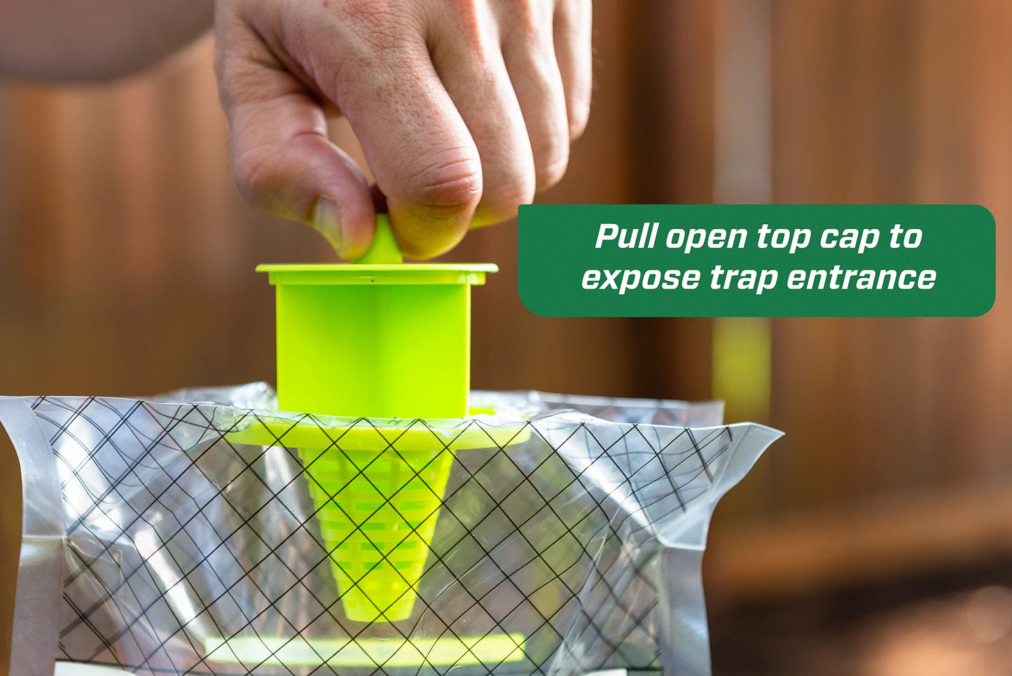 RESCUE! Disposable Summer Yellowjacket Trap - Mountain & Pacific Formula - 6 Traps