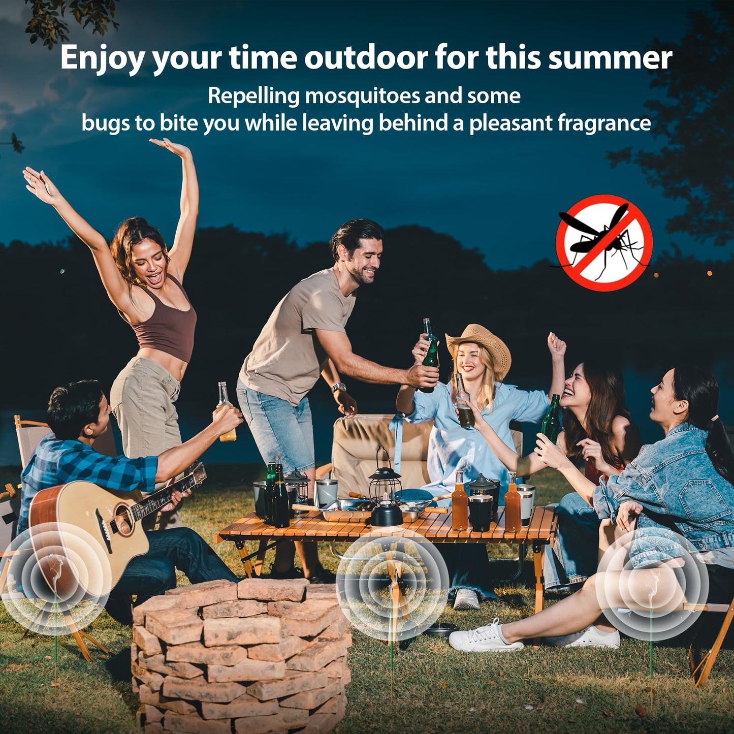 Mosquito Repellent Outdoor Patio 120 PCS Citronella Oil Mosquito Incense Sticks Natural Organic Mosquito Barrier Mosquito Repeller for Backyard Travel Camping Indoors Gnat Mosquito Control