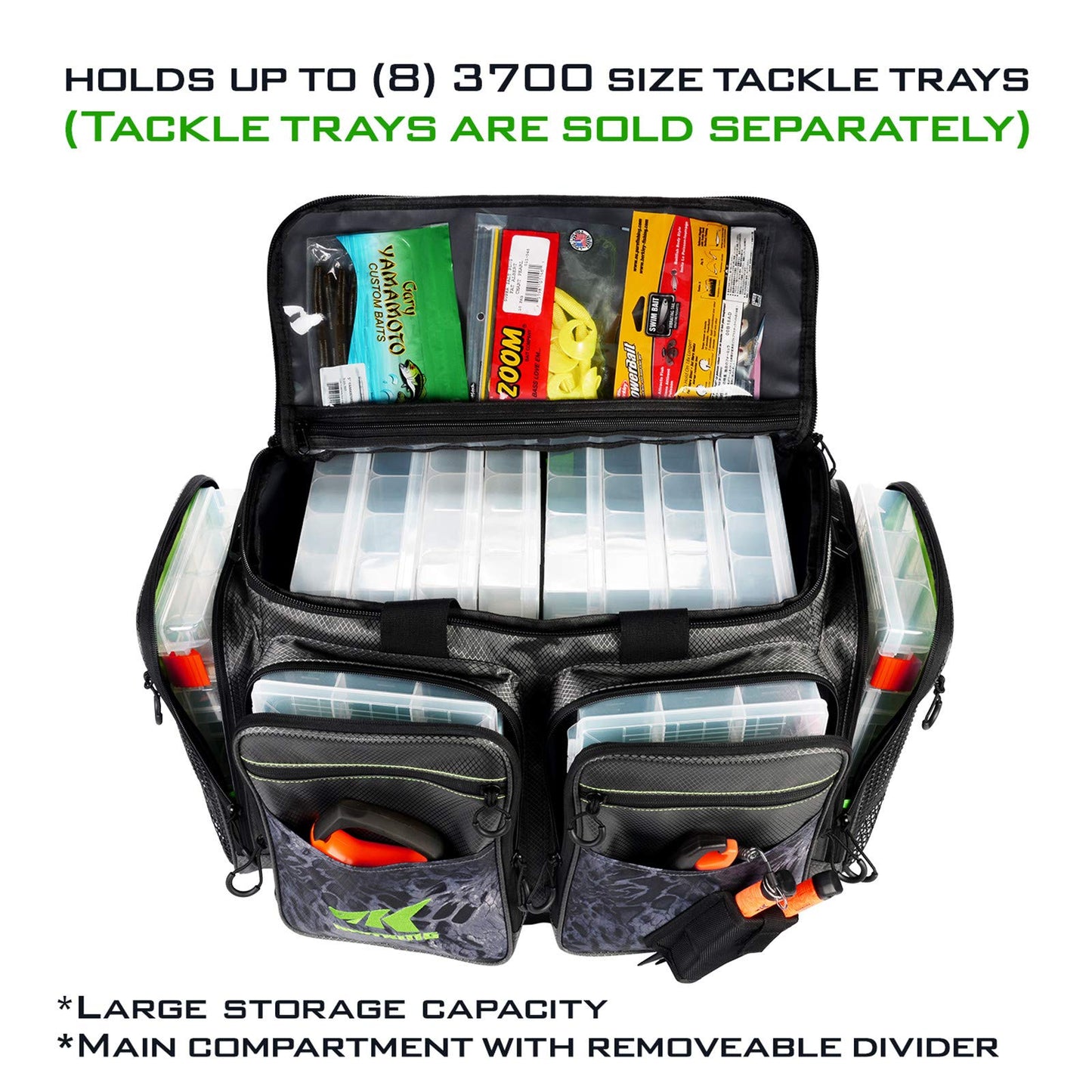 KastKing Fishing Gear & Tackle Bags - Saltwater Resistant Fishing Bags - Fishing Tackle Storage Bags