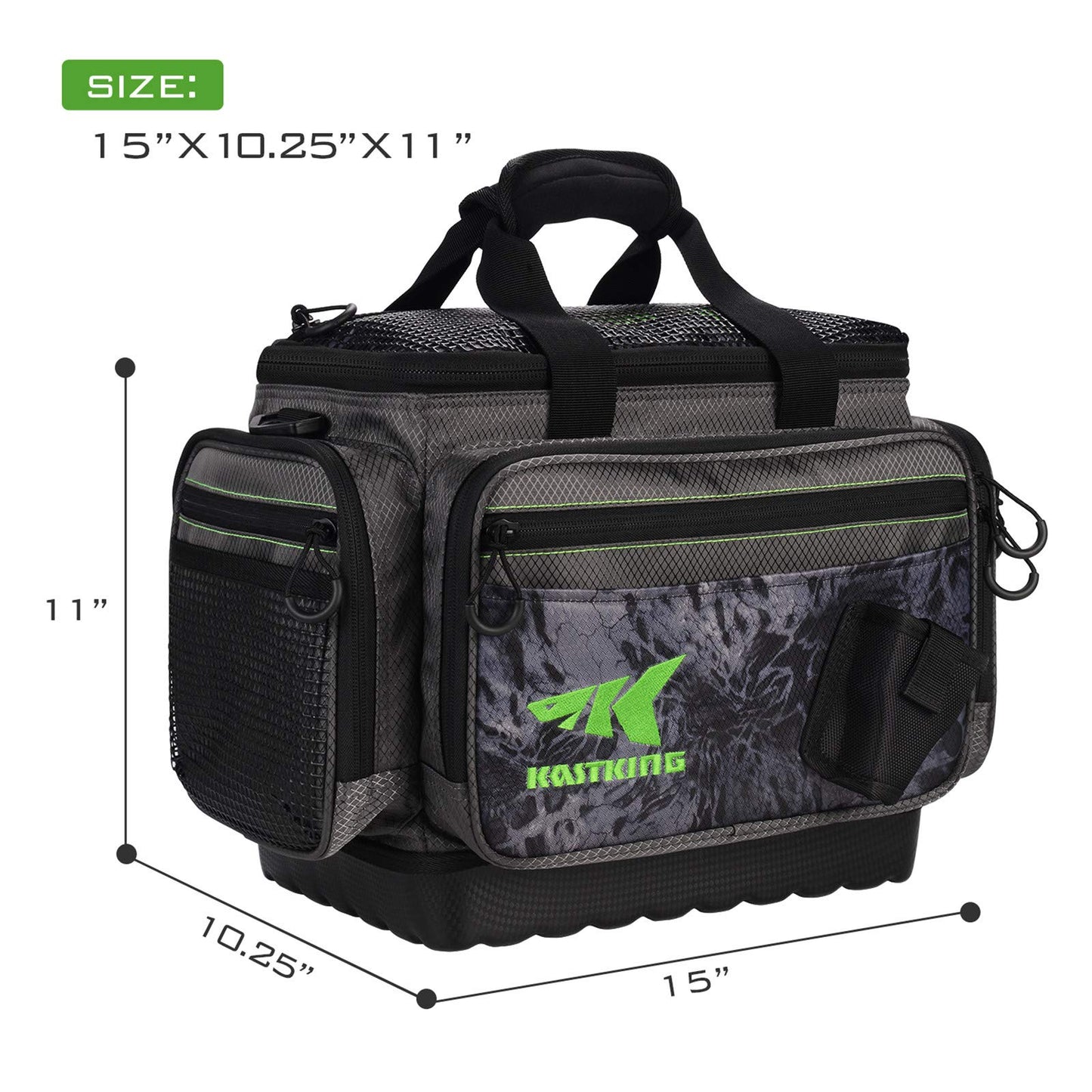 KastKing Fishing Gear & Tackle Bags - Saltwater Resistant Fishing Bags - Fishing Tackle Storage Bags