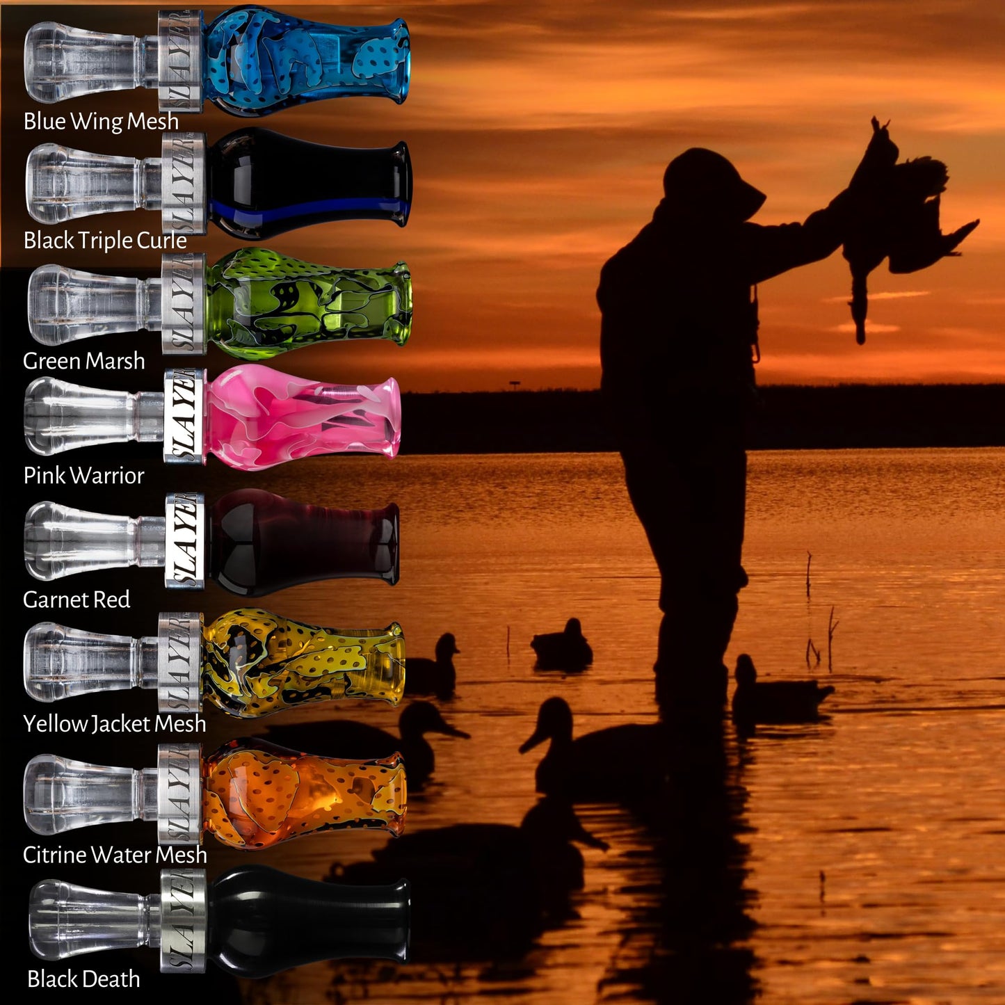Drake Double Reed Duck Call | Realistic Sound Hunting Call | Superior Tone | Versatile & Easy to Use | Beginner Friendly and Expert Approved | Duck Hunting Accessories