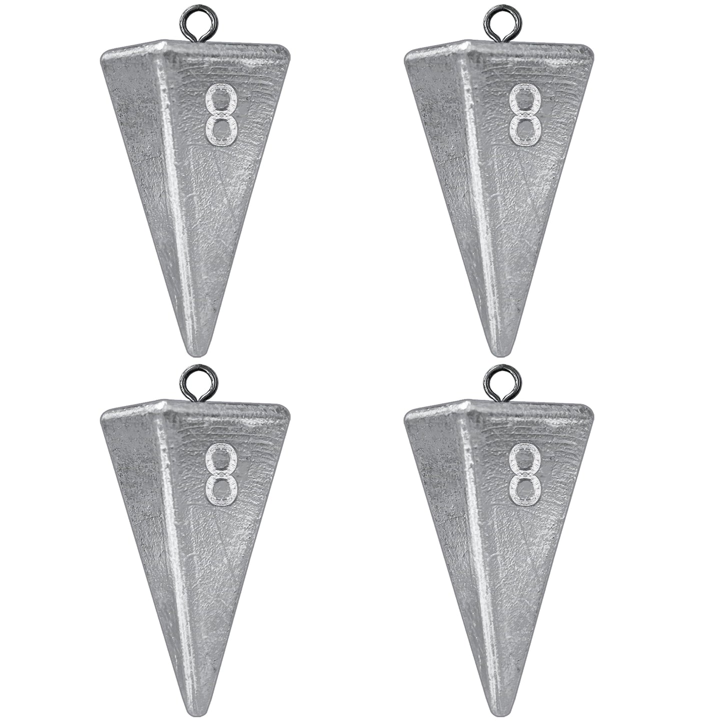 Fishing Weights Sinkers Pyramid Sinkers Surf Fishing Sinkers for Saltwater Fishing Gear Tackle 1oz 2oz 3oz 4oz 5oz 6oz 8oz 10oz 12oz 14oz 16oz