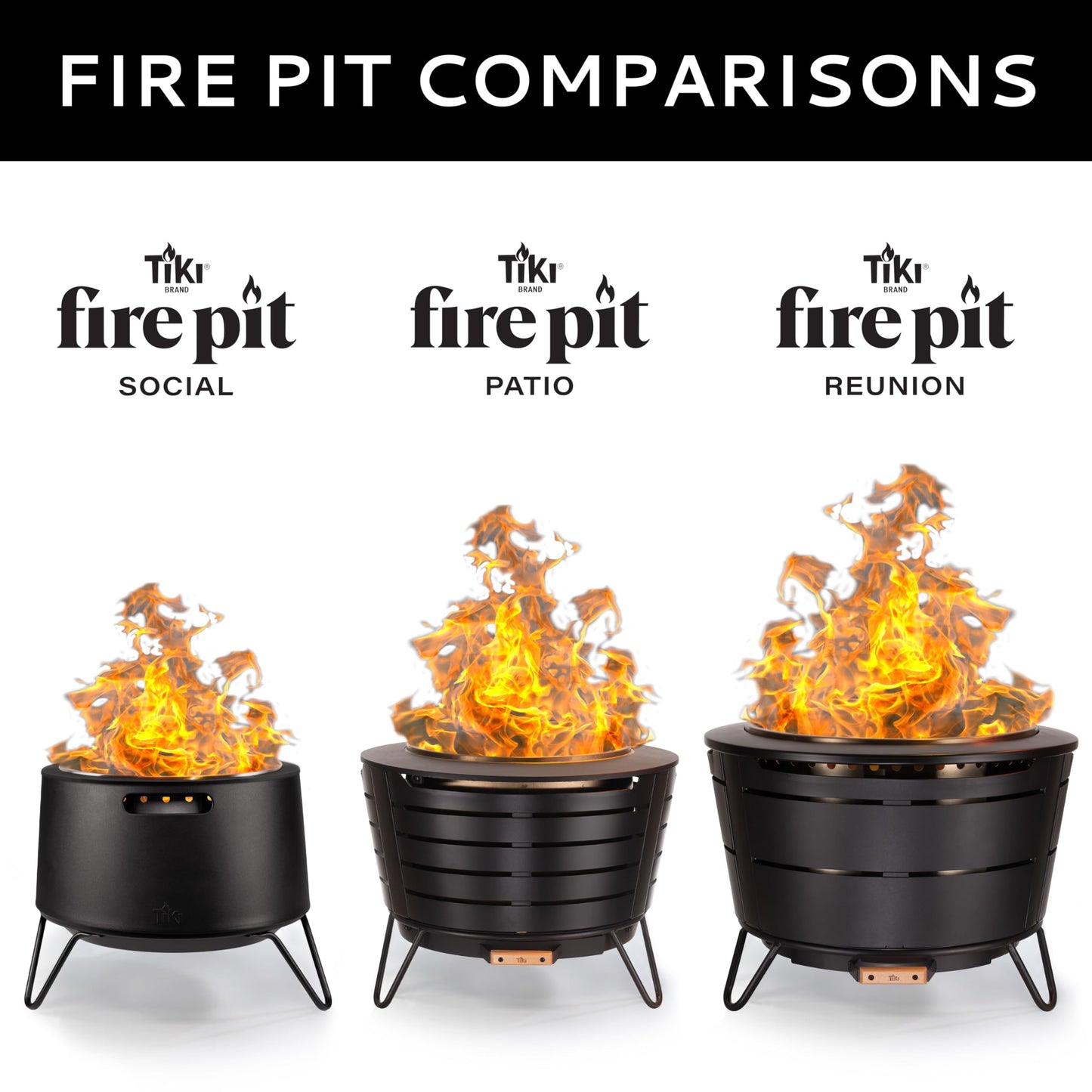 25-Inch Smokeless Patio Fire Pit, Wood Burning with Removable Ash Pan & Weather-Resistant Cover, Modern Black Design – Ideal Outdoor Smokeless Fire Pit for Backyard & Patio