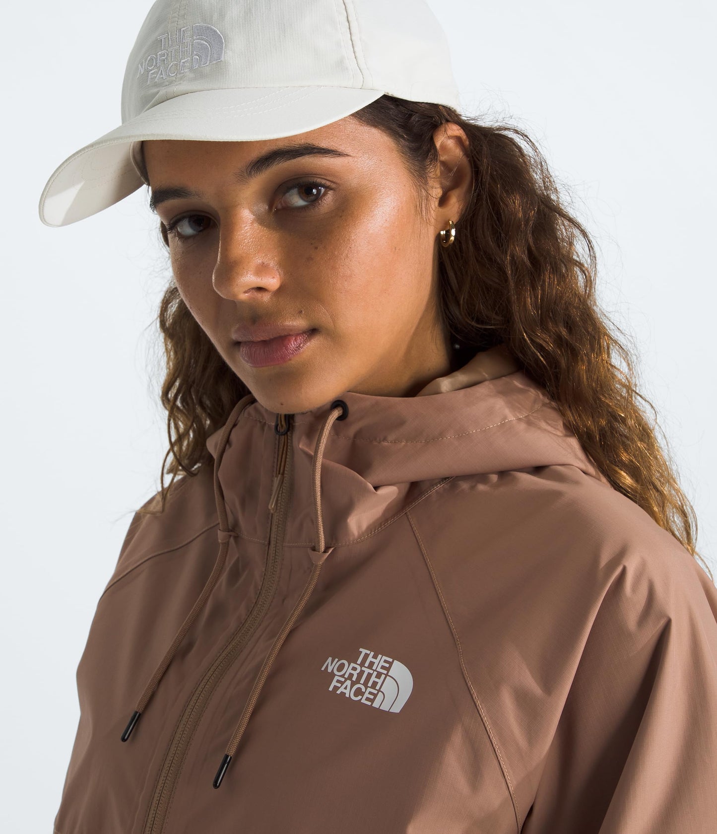 THE NORTH FACE Women's Antora Rain Hoodie (Standard & Plus Size) | Wind & Waterproof With Adjustable Hood & Drawcord Hem