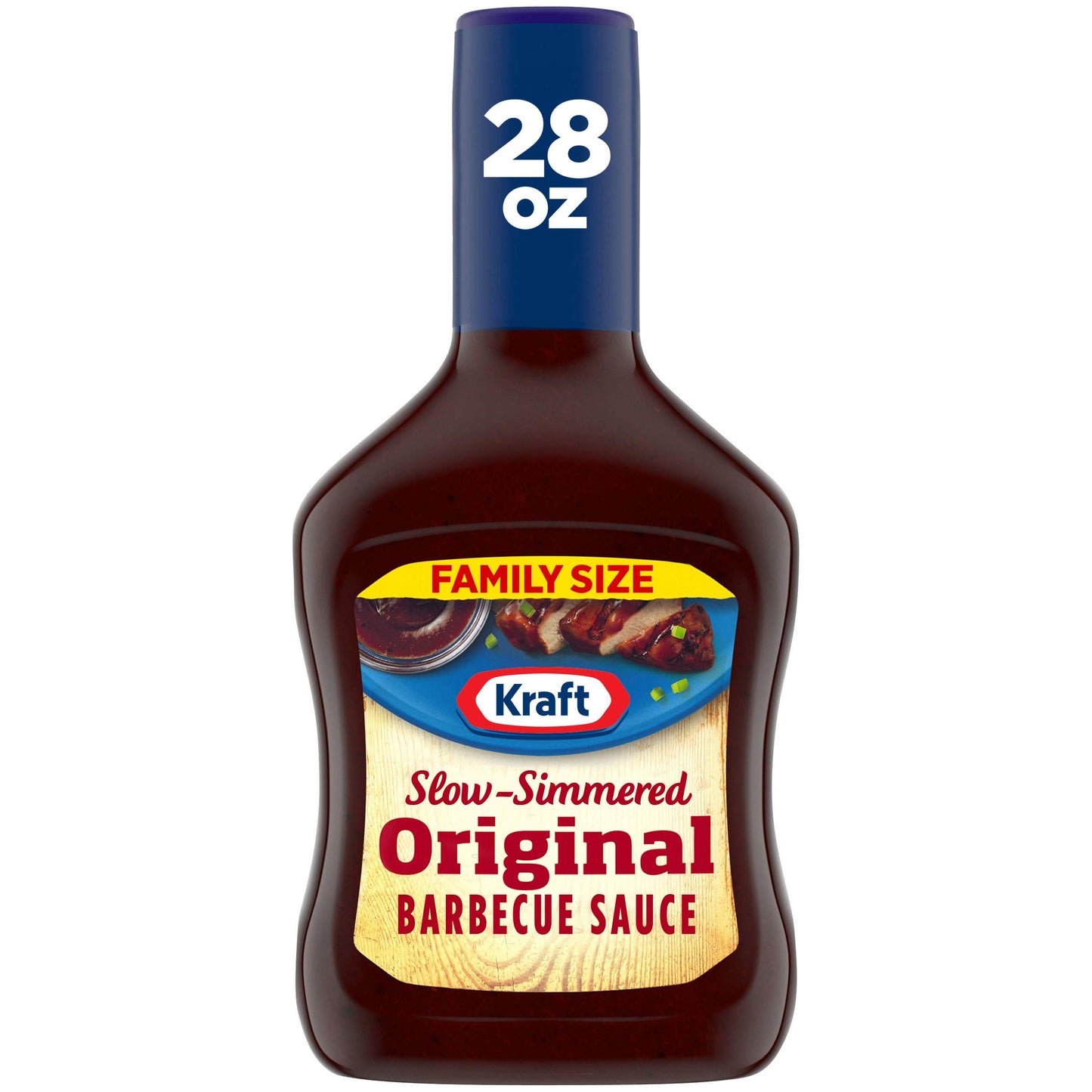 Kraft Sweet Brown Sugar Slow-Simmered Barbecue Sauce, 18 oz Bottle