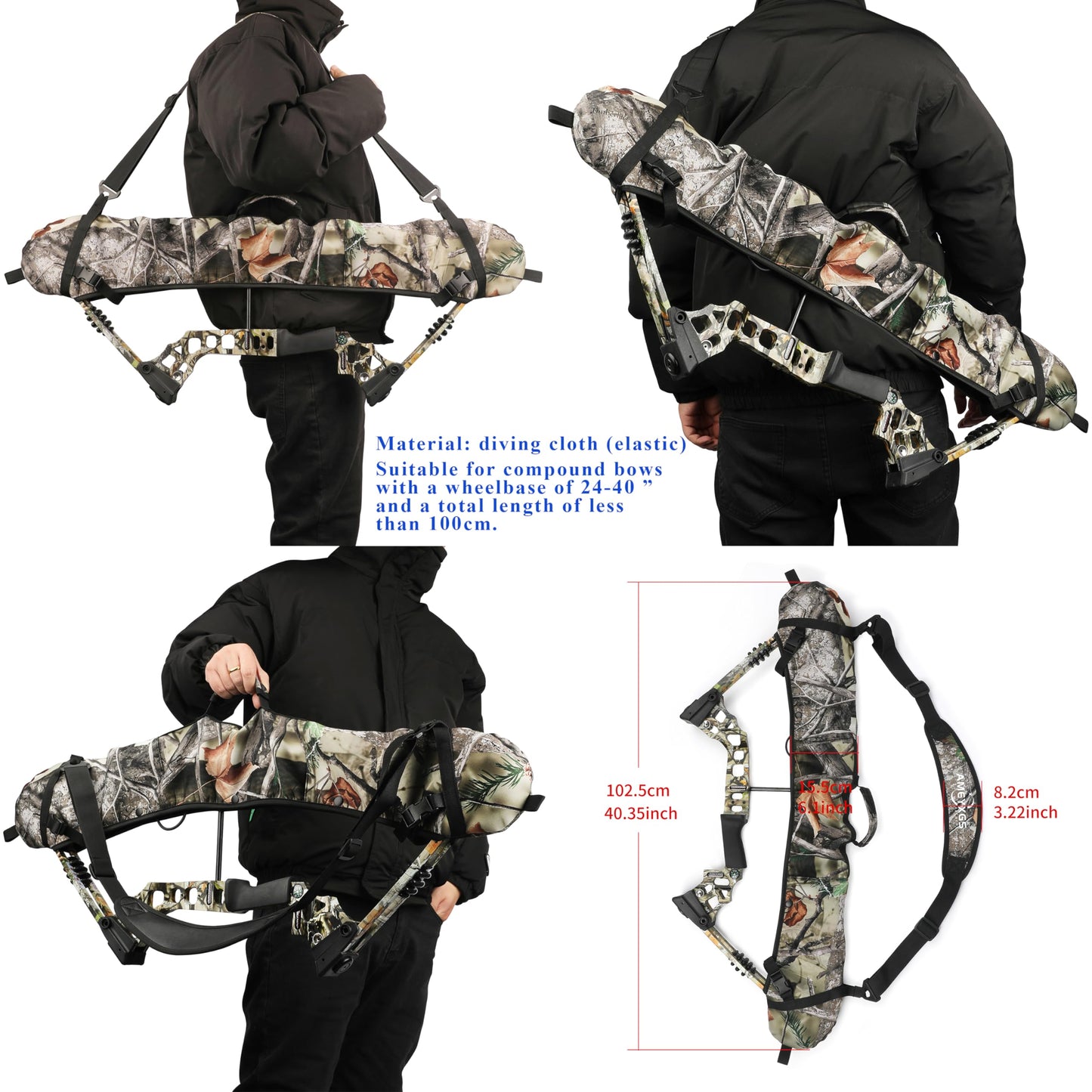 Archery Bowfishing Compound Bow Kit Ready to Fish Kit with Bowfishing Reel, Bow Fishing Arrows Right & Left Handed for Adult/Youth Fishing Hunting Target Shooting
