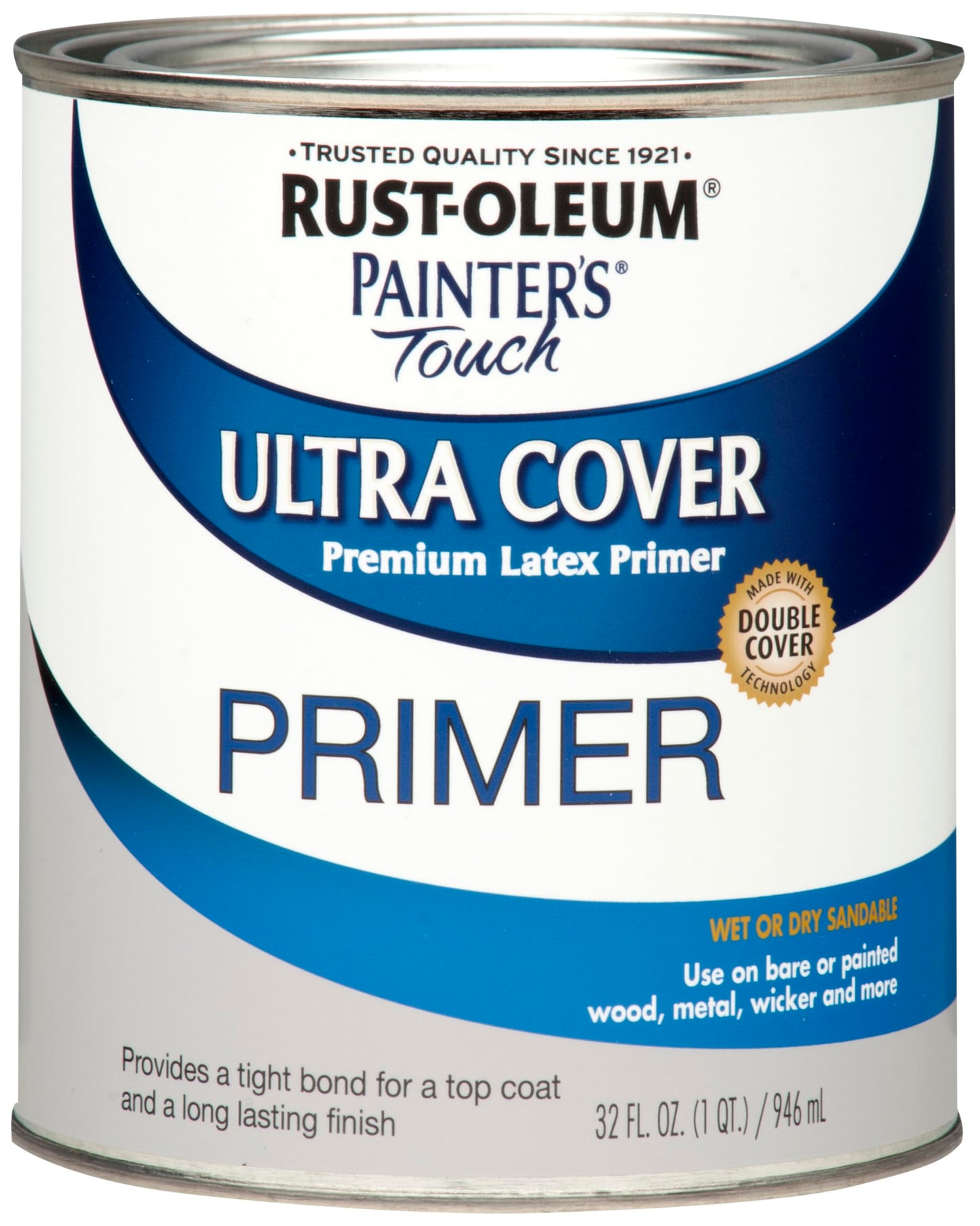 Rust-Oleum 1976502 Painter's Touch Latex Paint, Flat Black 32 Fl Oz, 1 Quarts, (Pack of 1)