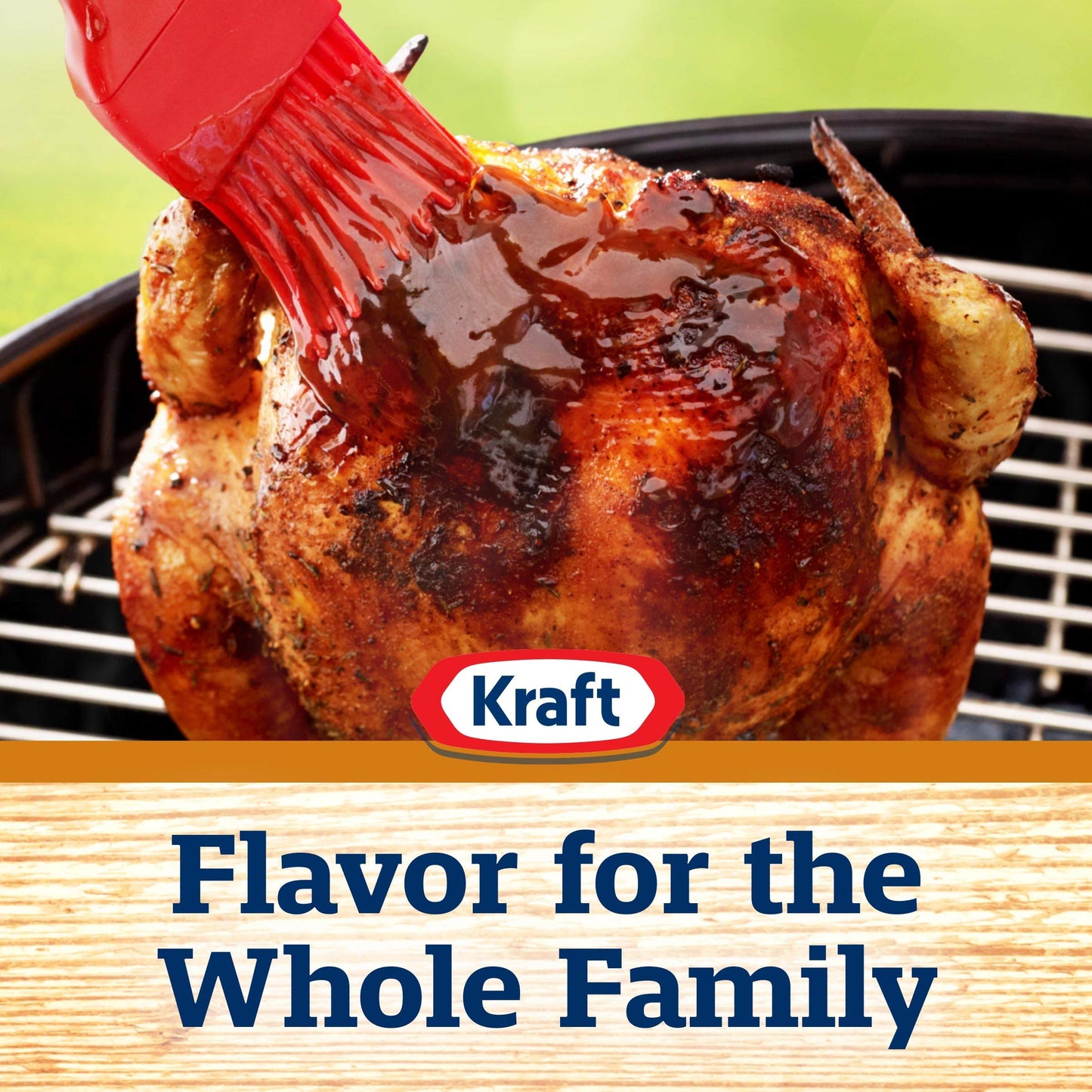 Kraft Sweet Brown Sugar Slow-Simmered Barbecue Sauce, 18 oz Bottle