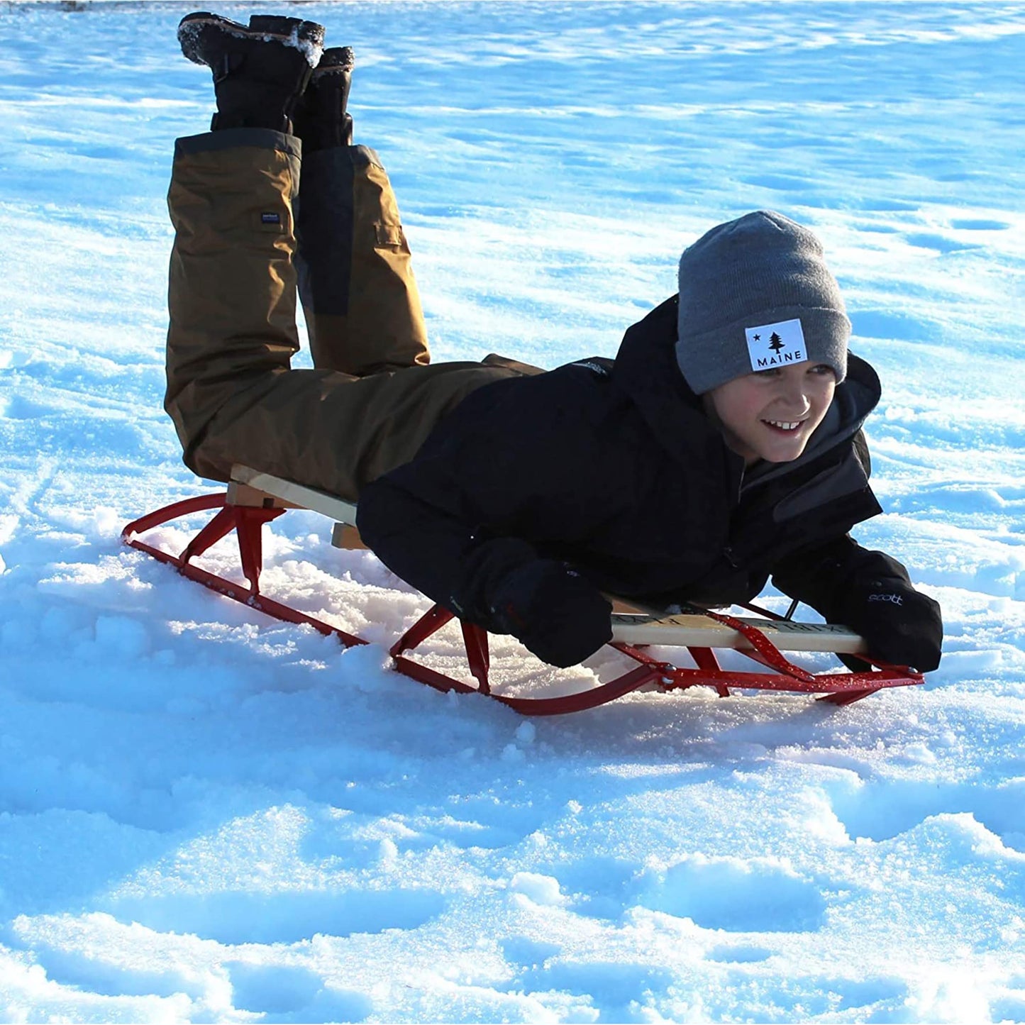 Flexible Flyer 48 Inch Metal Runner Jet Snow Sled