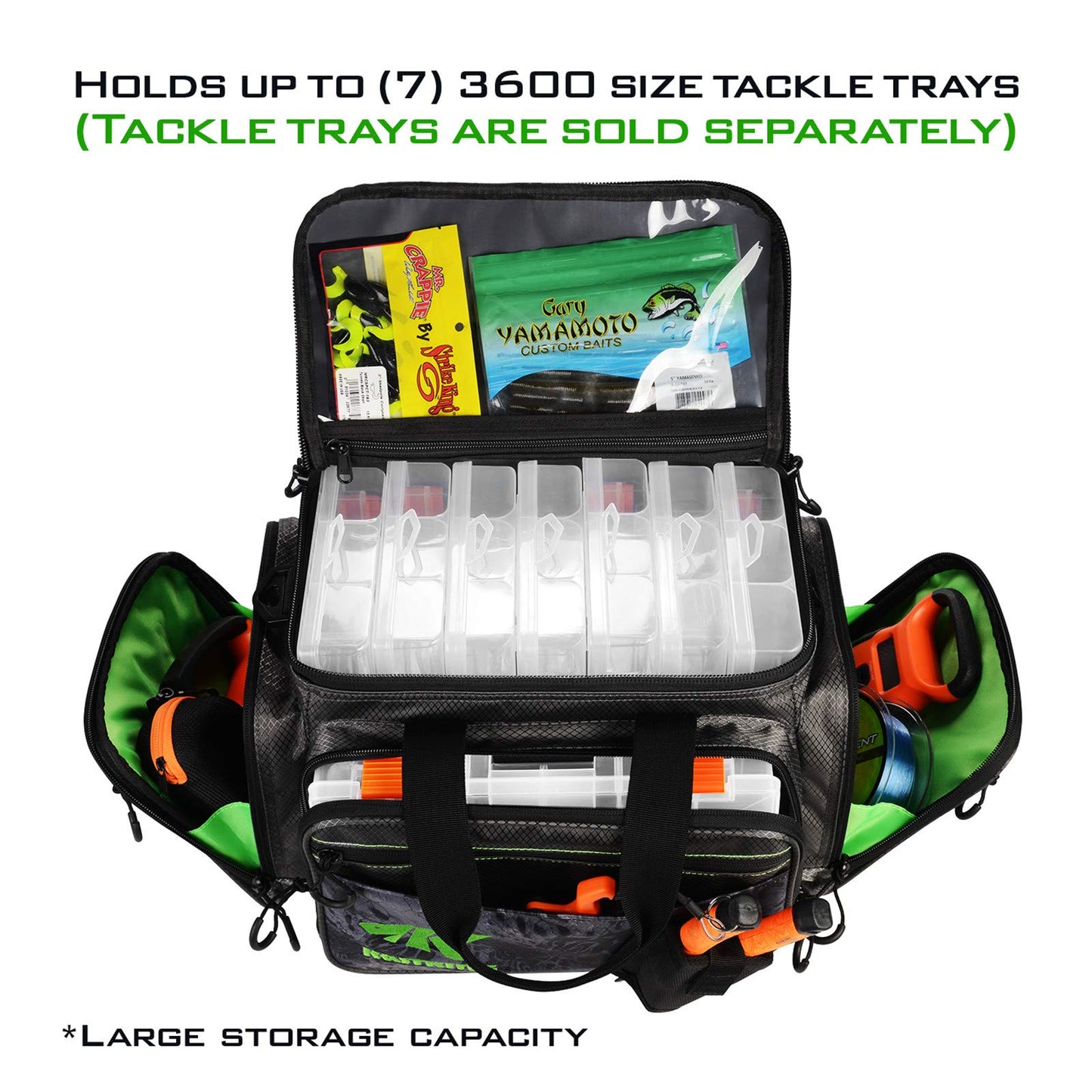 KastKing Fishing Gear & Tackle Bags - Saltwater Resistant Fishing Bags - Fishing Tackle Storage Bags