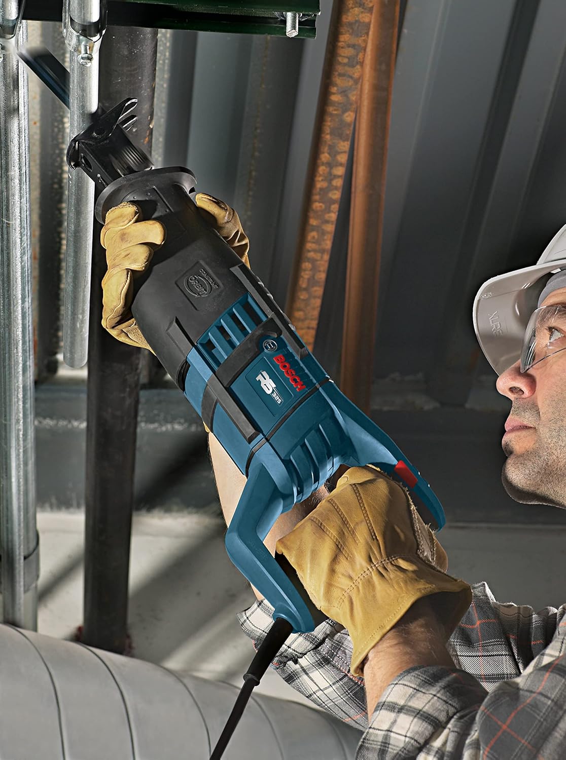 BOSCH RS325 120-Volt 12 Amp Reciprocating Saw, Variable Speed, Compact