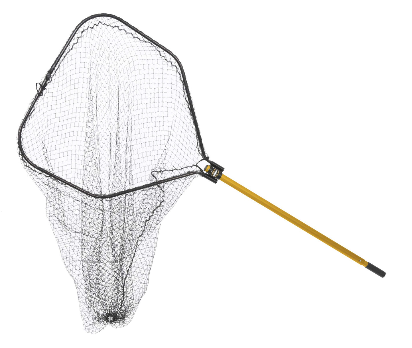 Frabill Power Stow Knotless Net | Premier Fishing Net with Telescoping Handle for Saltwater and Freshwater