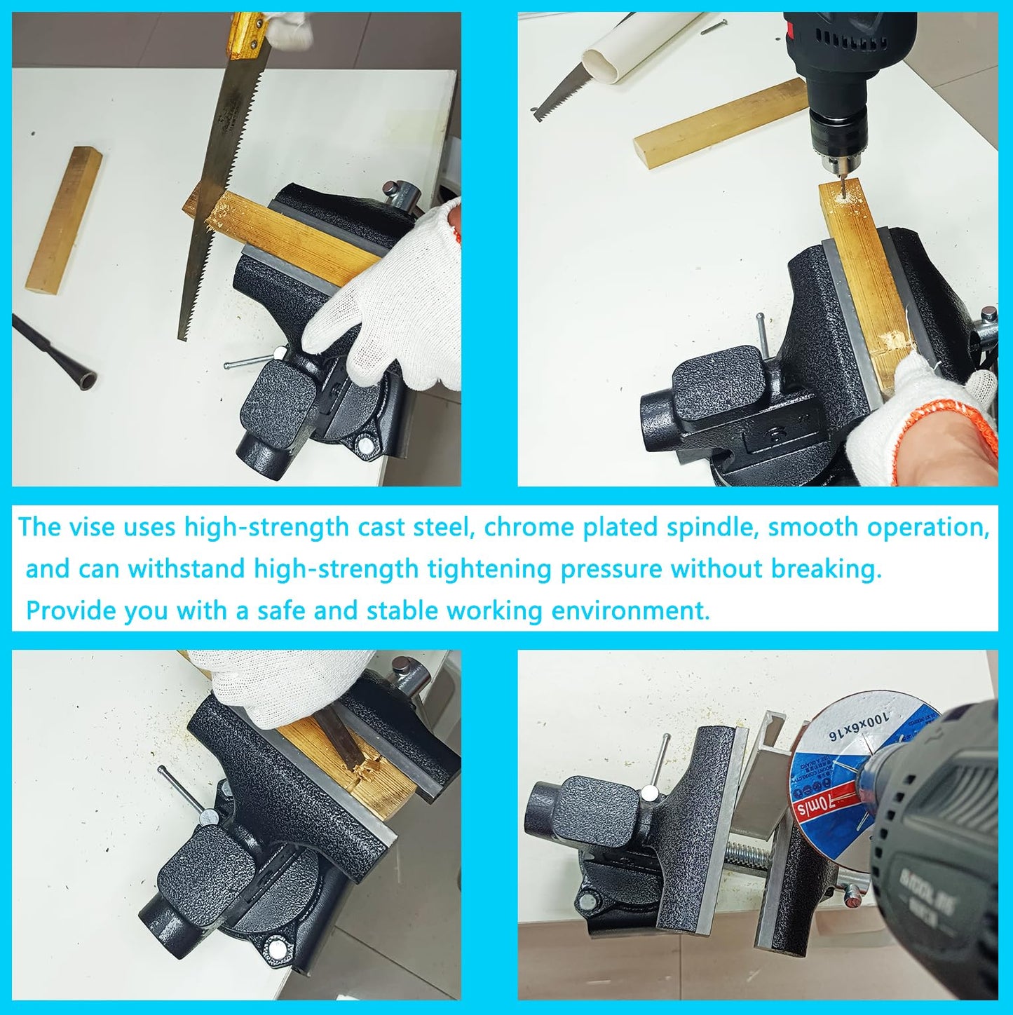 MYTEC Home Vise Clamp-On Vise,2.5"