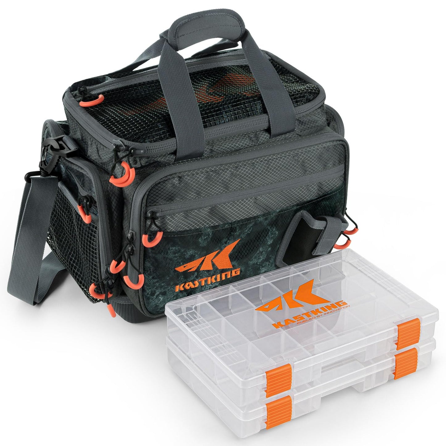 KastKing Fishing Gear & Tackle Bags - Saltwater Resistant Fishing Bags - Fishing Tackle Storage Bags