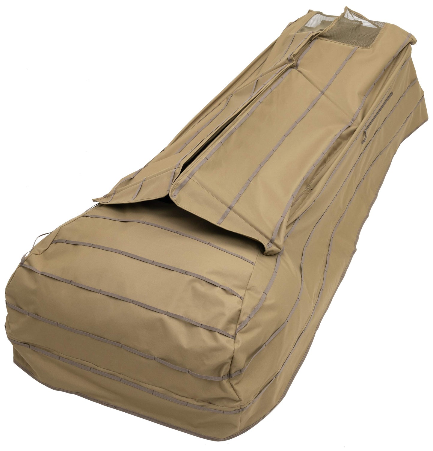 ALPS OutdoorZ Legend Layout Blind - Hunting Blind, Tan, with Zero-Gravity Chair Design, Waterproof Floor, Mesh Face Screen, Rear Zippered Door, and Backpack Carry Straps
